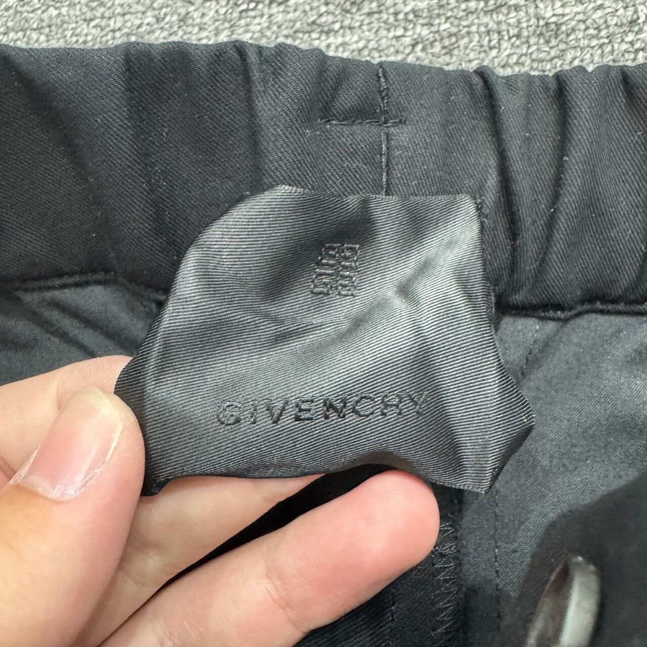 Givenchy Givenchy Layered Casual Pants in Black. Size US 40 / EU 56 - 3 Thumbnail