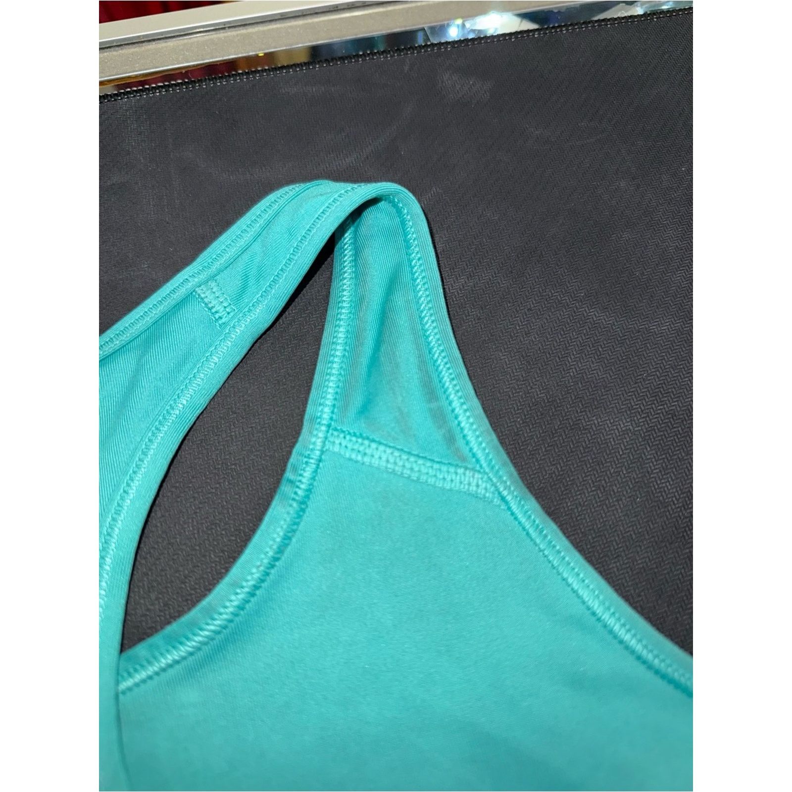 Nike Nike Pro Dri-FIT Teal Sports Bra Size M / US 6-8 / IT 42-44 - 5 Thumbnail