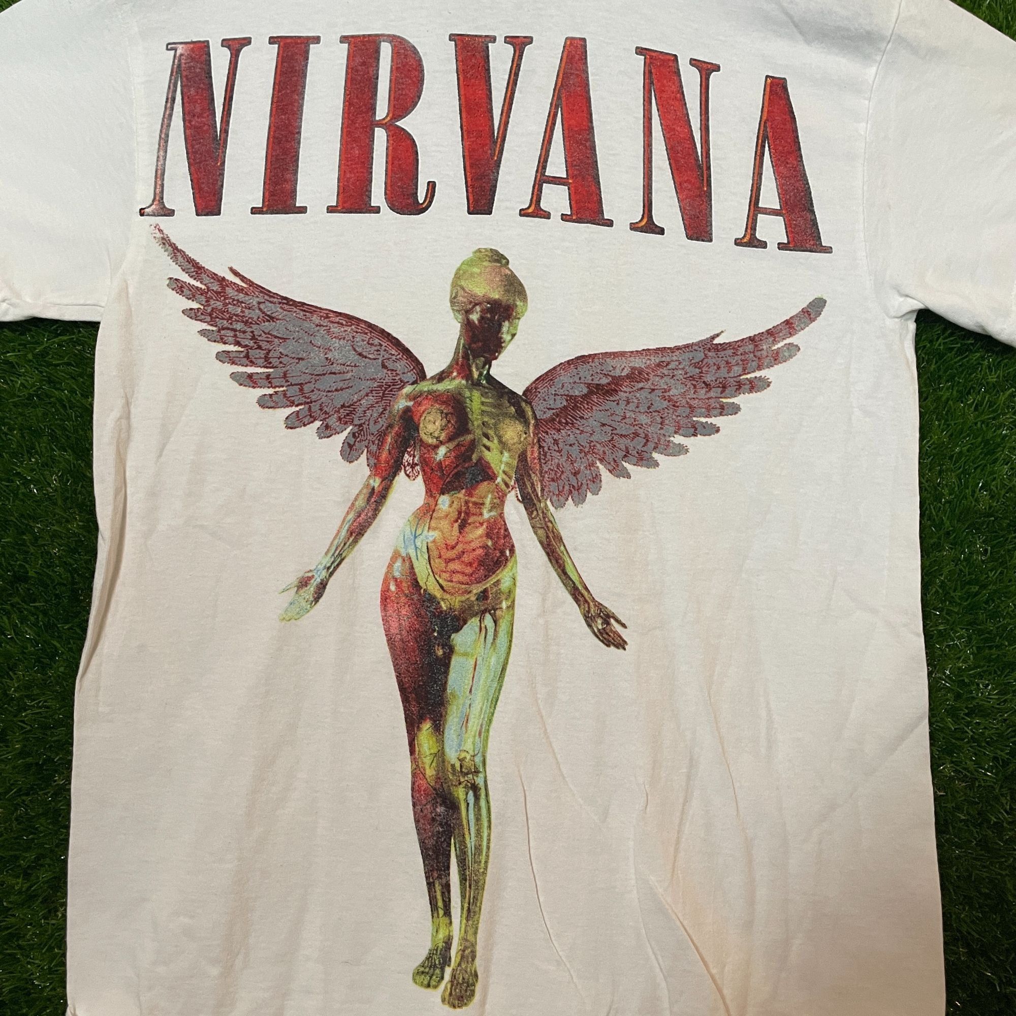 Nirvana Nirvana in Utero Concert Rock T-shirt size Small Size US S / EU 44-46 / 1 - 2 Thumbnail