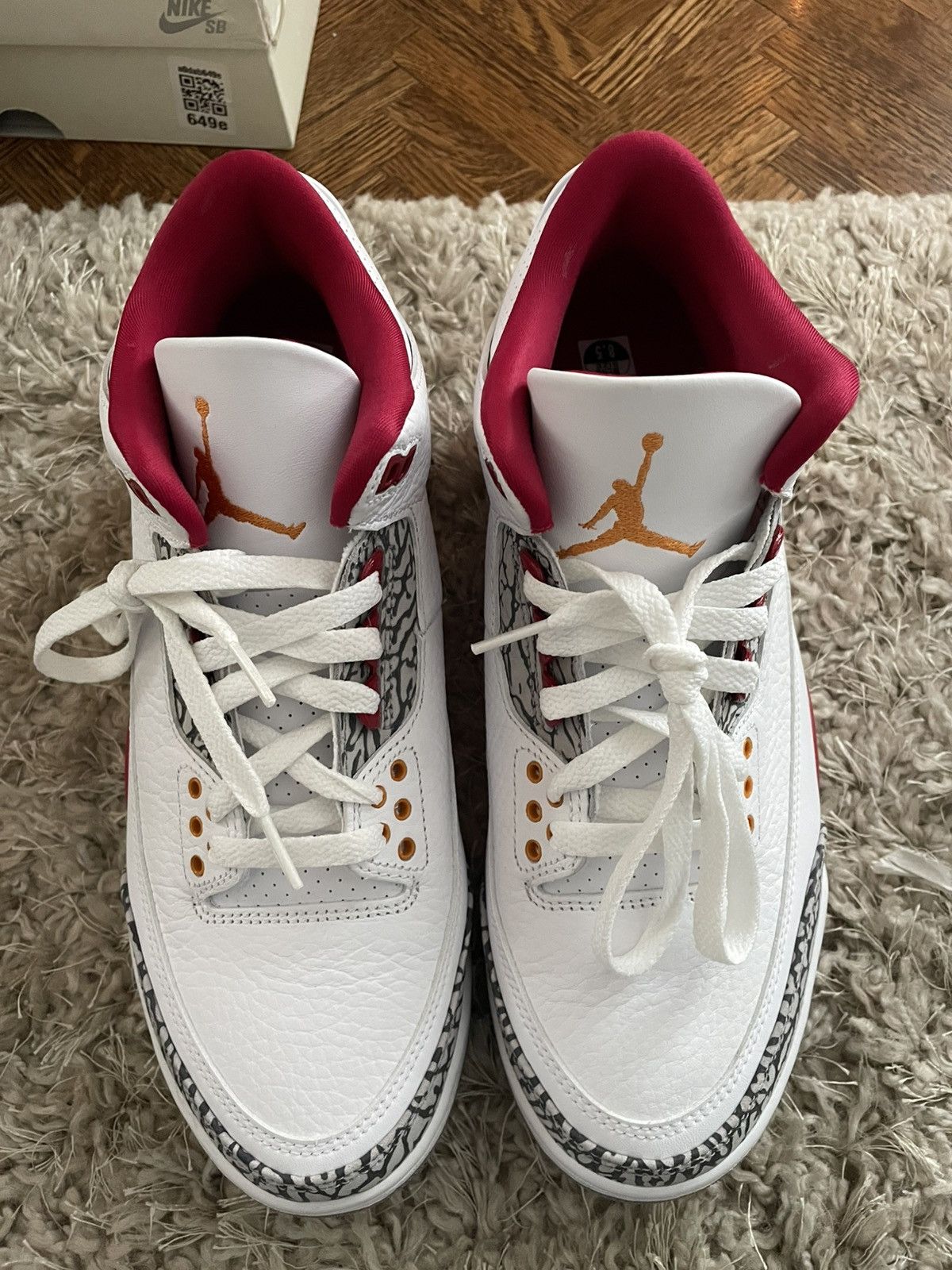 Jordan Brand Jordan 3 Cardinal Size US 8.5 / EU 41-42 - 5 Thumbnail