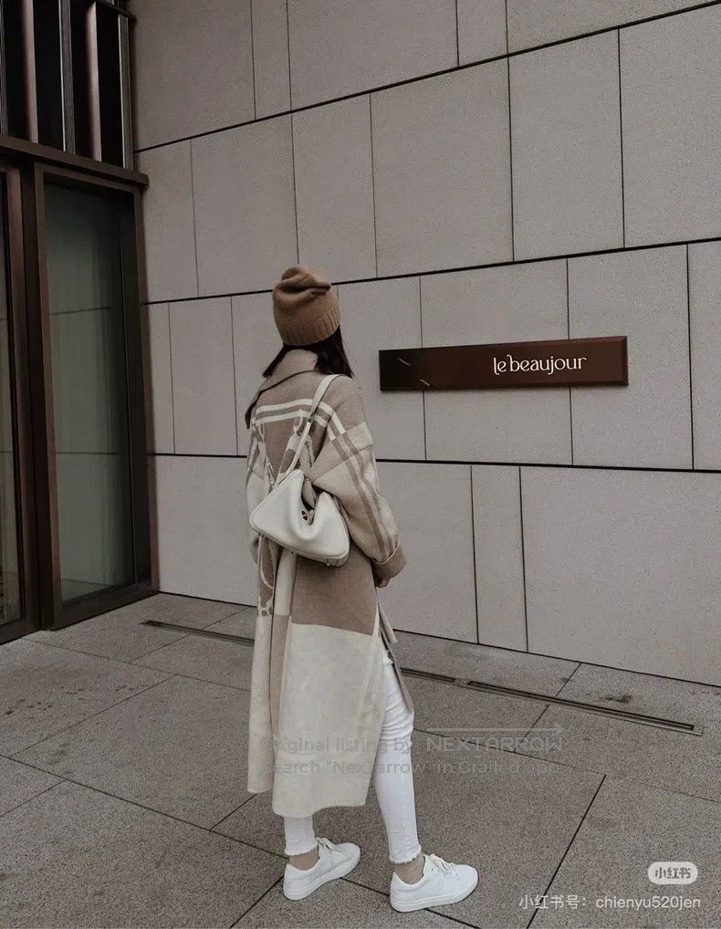 Hermes Hermes Pig nose hat cashmere coat Size XS / US 0-2 / IT 36-38 - 9 Thumbnail
