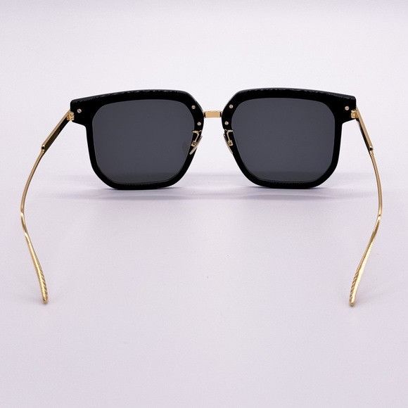 Bottega Veneta NEW BOTTEGA VENETA BV1083SA 001 WOMEN BLACK SQUARE SUNGLASSE Size ONE SIZE - 6 Thumbnail