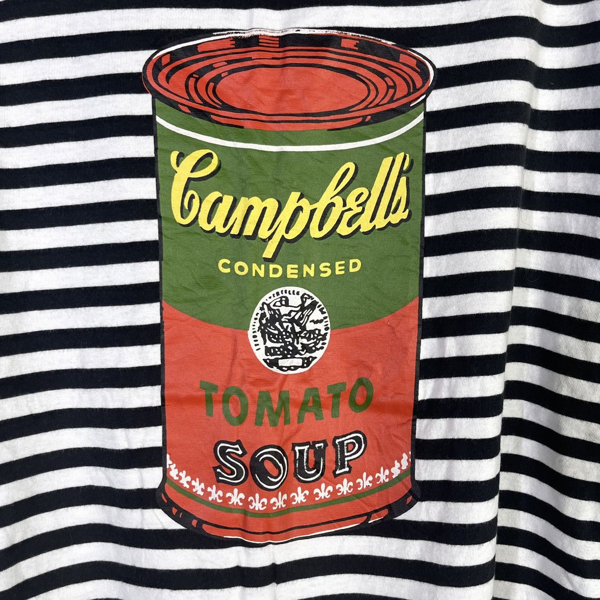 Andy Warhol Andy Warhol Campbell Soup x Uniqlo Pop Art Stripes Tshirt Size US L / EU 52-54 / 3 - 7 Thumbnail