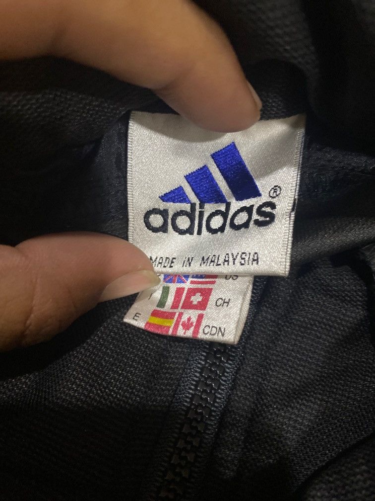 Adidas × Vintage Vintage Adidas Parka Made in Malaysia Size US XL / EU 56 / 4 - 6 Thumbnail