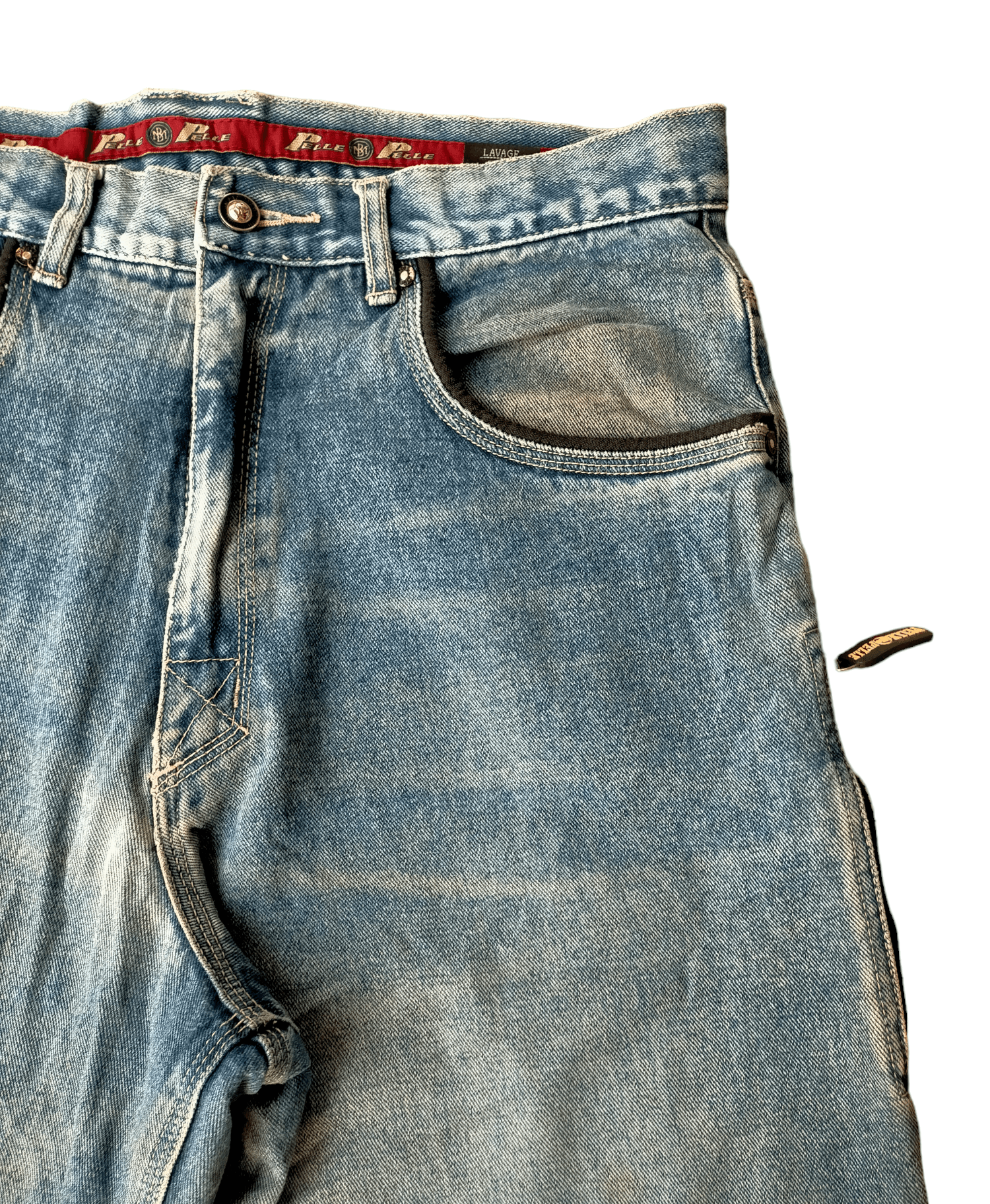 Marc Buchanan Pelle Pelle Marc Buchanan Baggy Hip Hop Jeans Size US 34 / EU 50 - 15 Thumbnail