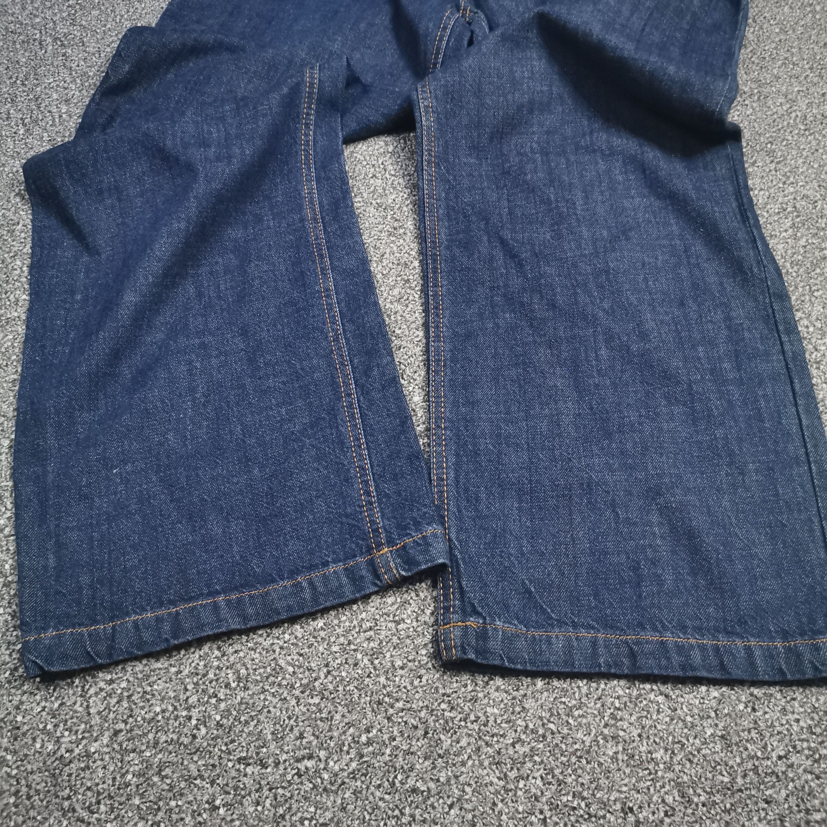 Hysteric Glamour 🔥🔥Vintage Y2k Crazy Baggy D-Rise Cutting Core Blue Denim Size US 28 / EU 44 - 6 Thumbnail