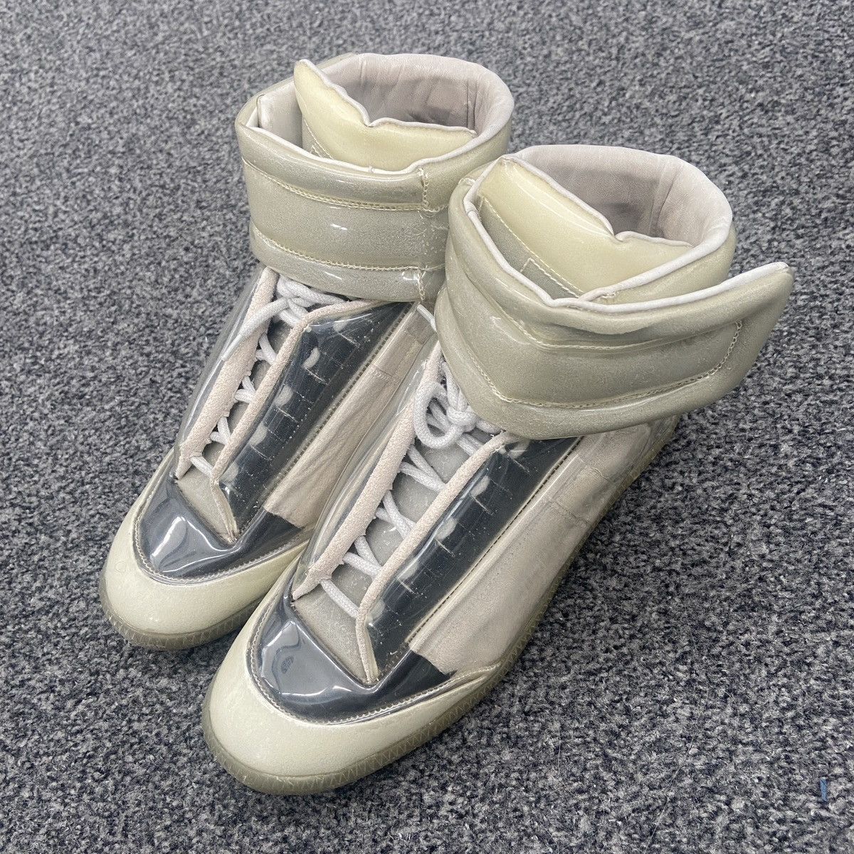 Maison Margiela Maison Margiela Transparent Future Hi | Grailed