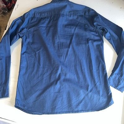Casablanca Casa Blanca Shirt Mens Medium Blue Long Sleeve Business Casu Size US M / EU 48-50 / 2 - 10 Thumbnail