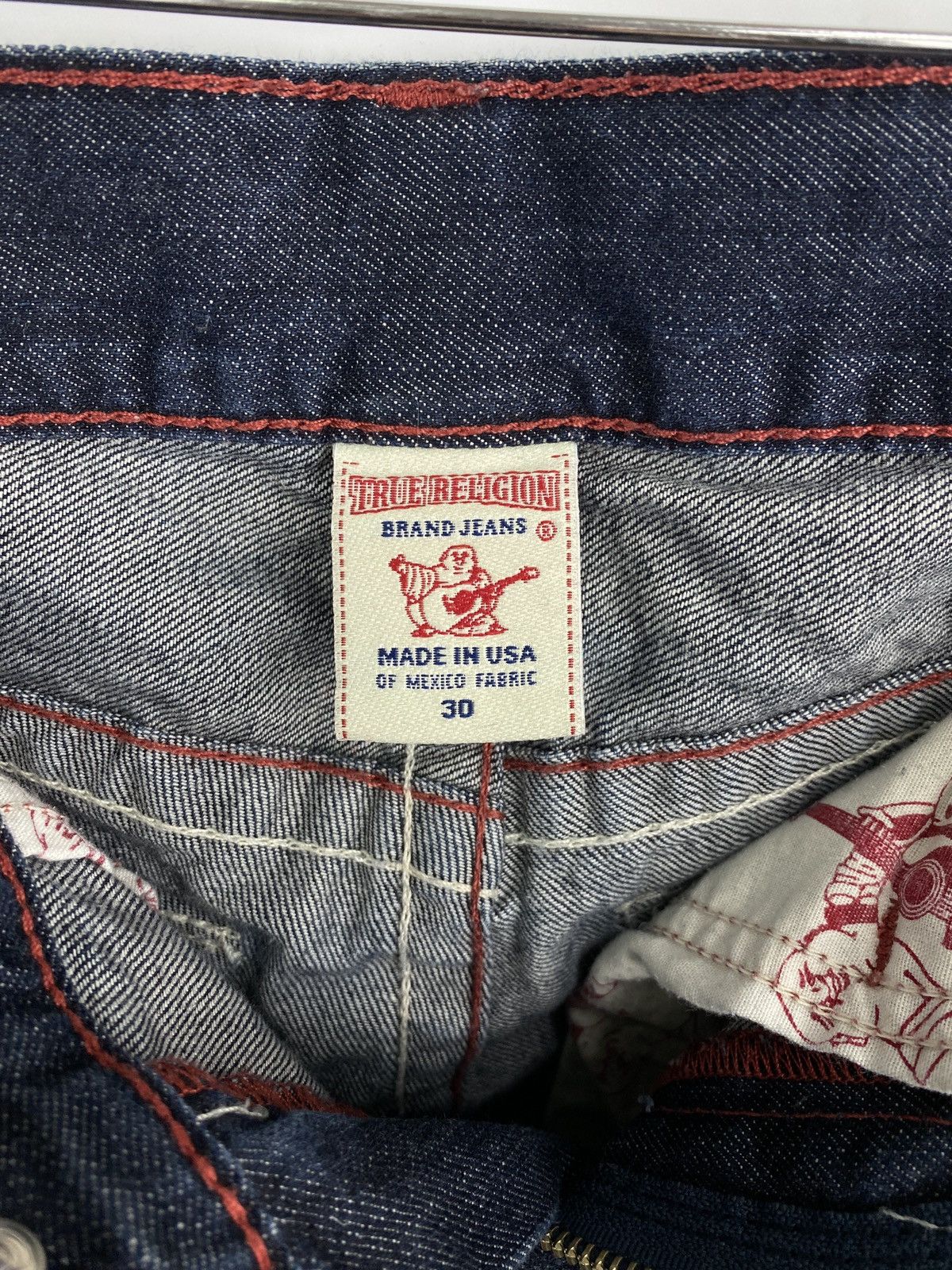 True Religion 🇺🇸 Vintage True Religion Denim Jeans Mde in USA Y2K Rare Hype Size US 30 / EU 46 - 8 Thumbnail