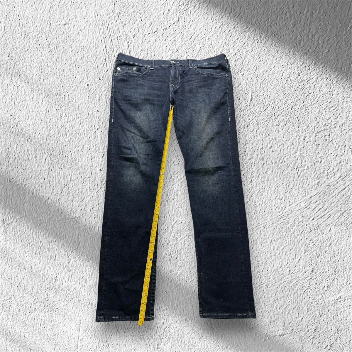 True Religion true religion rocco relaxed skinny jeans men’s 38 navy blue Size US 38 / EU 54 - 5 Thumbnail
