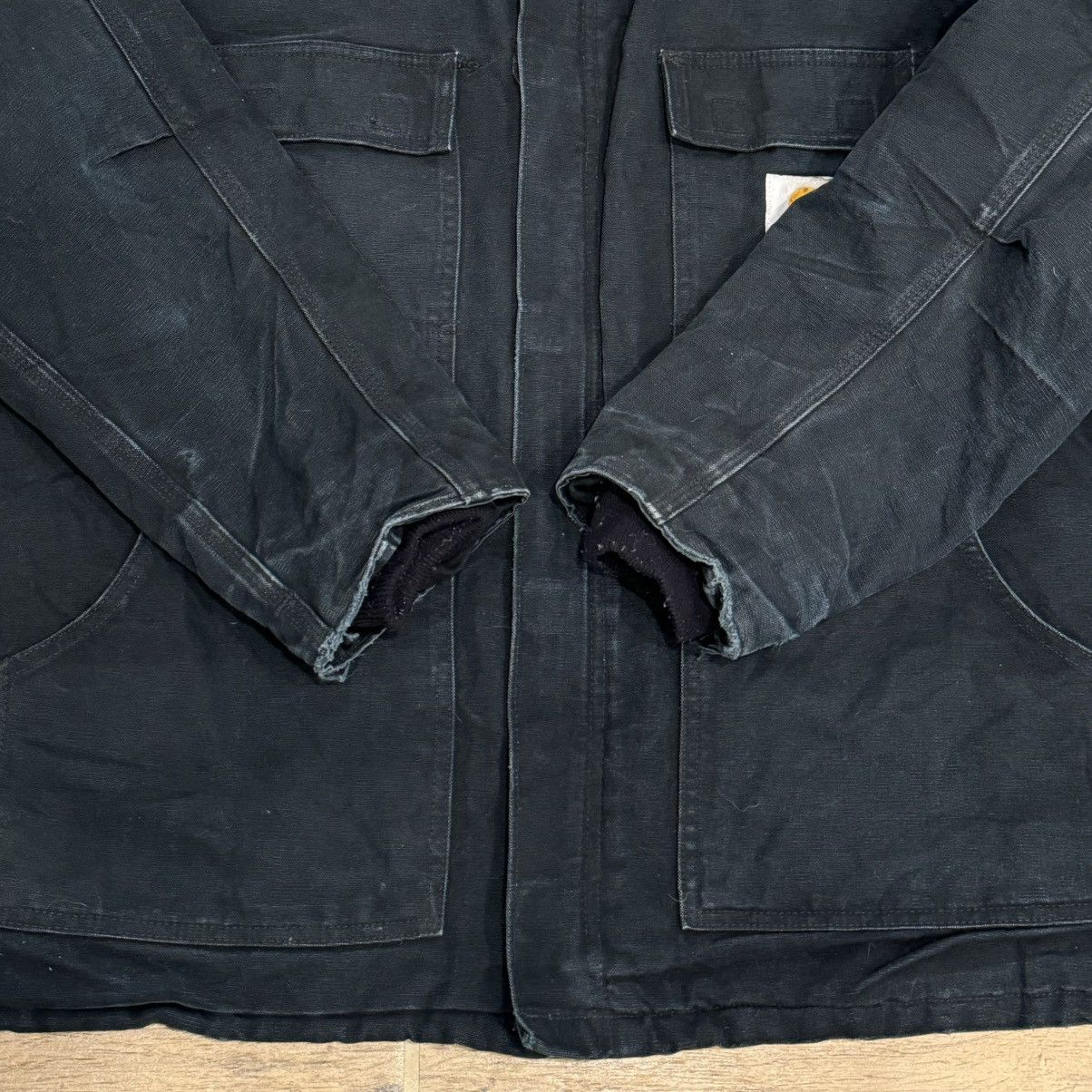 Carhartt × Vintage Carhartt C003 BLK Arctic Quilt-Line Canvas Jacket Union Made Size US XL / EU 56 / 4 - 3 Thumbnail