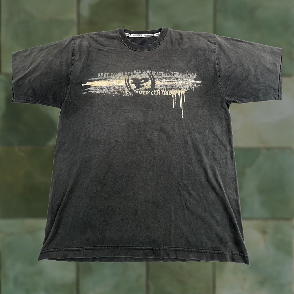 Phat Farm VINTAGE Phat Farm Shirt Mens Gray Logo Graphic Tee Hip Hop Streetwear Read Size US XXL / EU 58 / 5 - 1 Thumbnail
