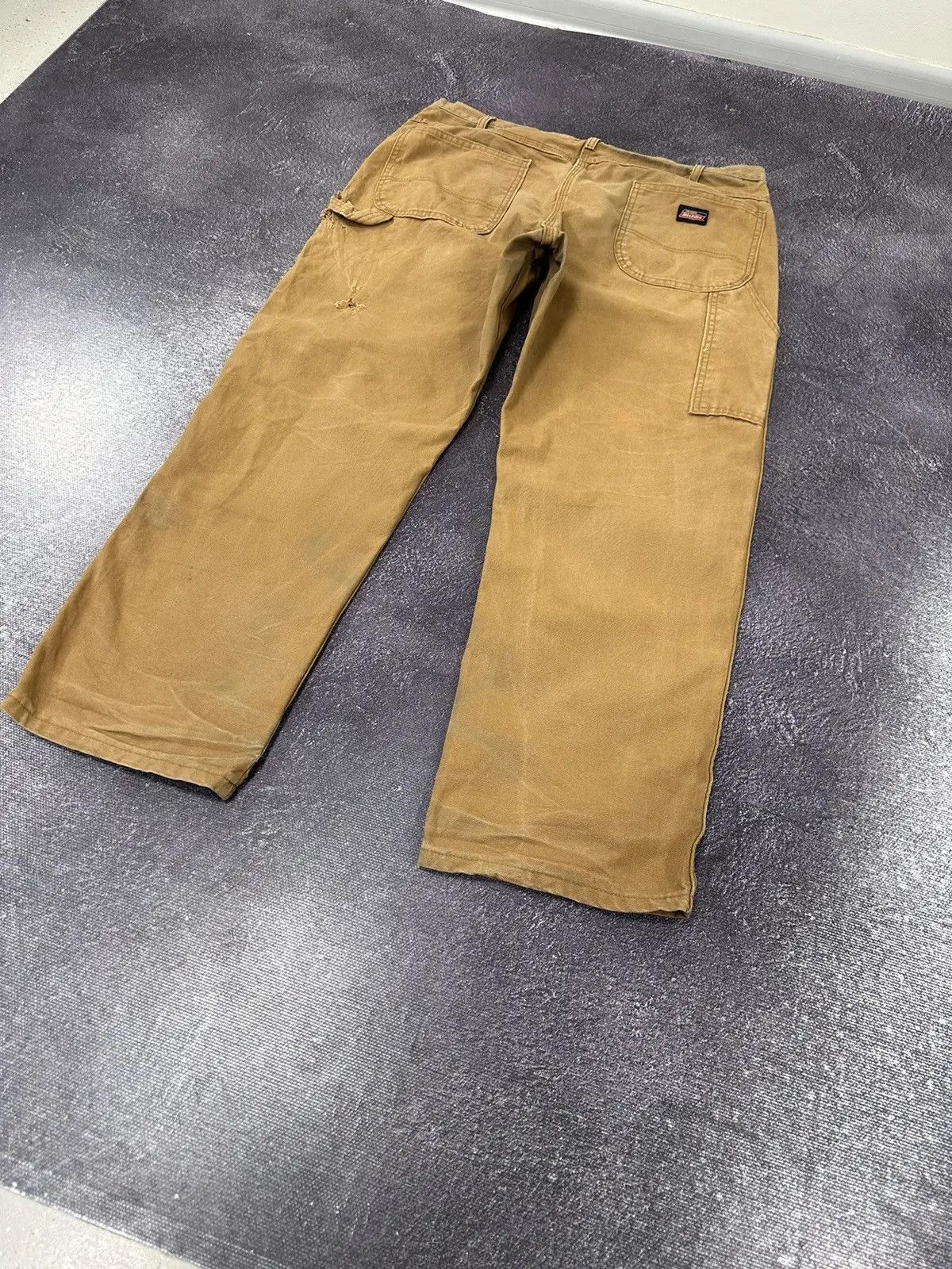 Dickies × Vintage Vintage Dickies Orange American Carpenter Work Baggy Pants Size US 38 / EU 54 - 3 Thumbnail