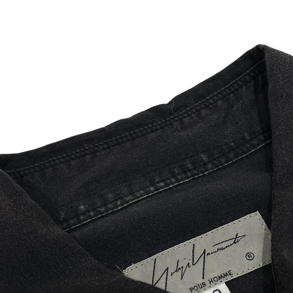Yohji Yamamoto Yohji Yamamoto pour homme/HH-B62-295 19SS Long Shirt Size US L / EU 52-54 / 3 - 7 Thumbnail