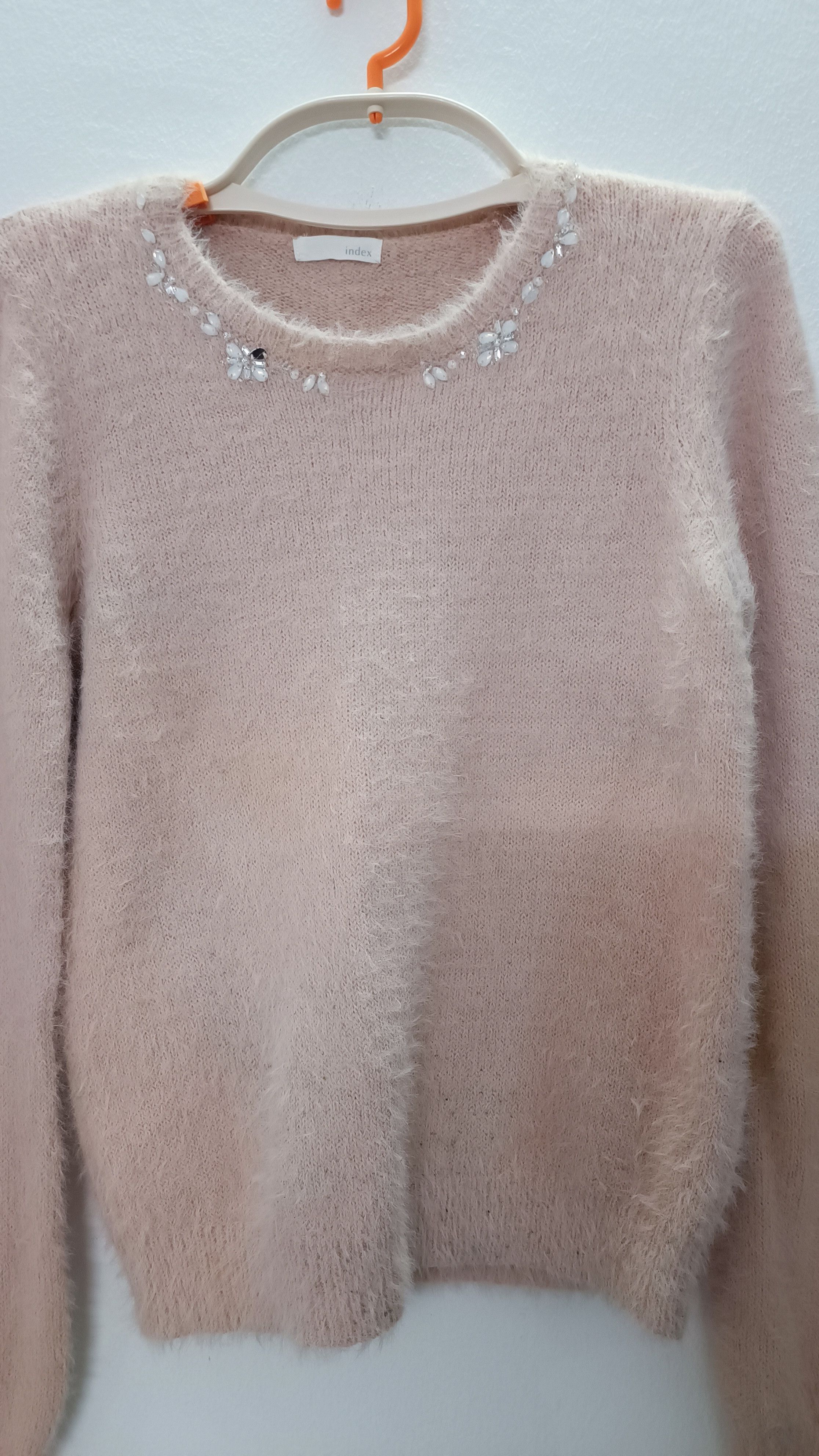 Homespun Knitwear × Index × Japanese Brand Vintage Index Pink Knitwear Size M / US 6-8 / IT 42-44 - 3 Thumbnail