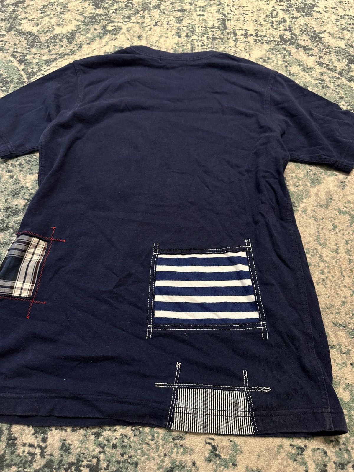 SS12 Comme des Garçons x Junya Watanabe Denim Patchwork