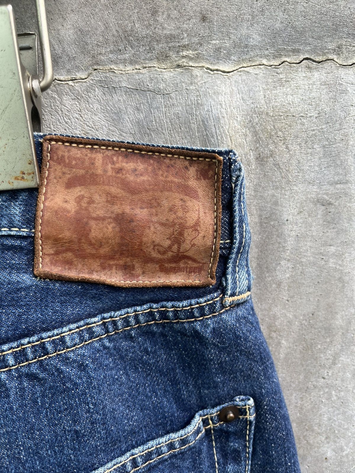 Wide Selvedge Denim Pants