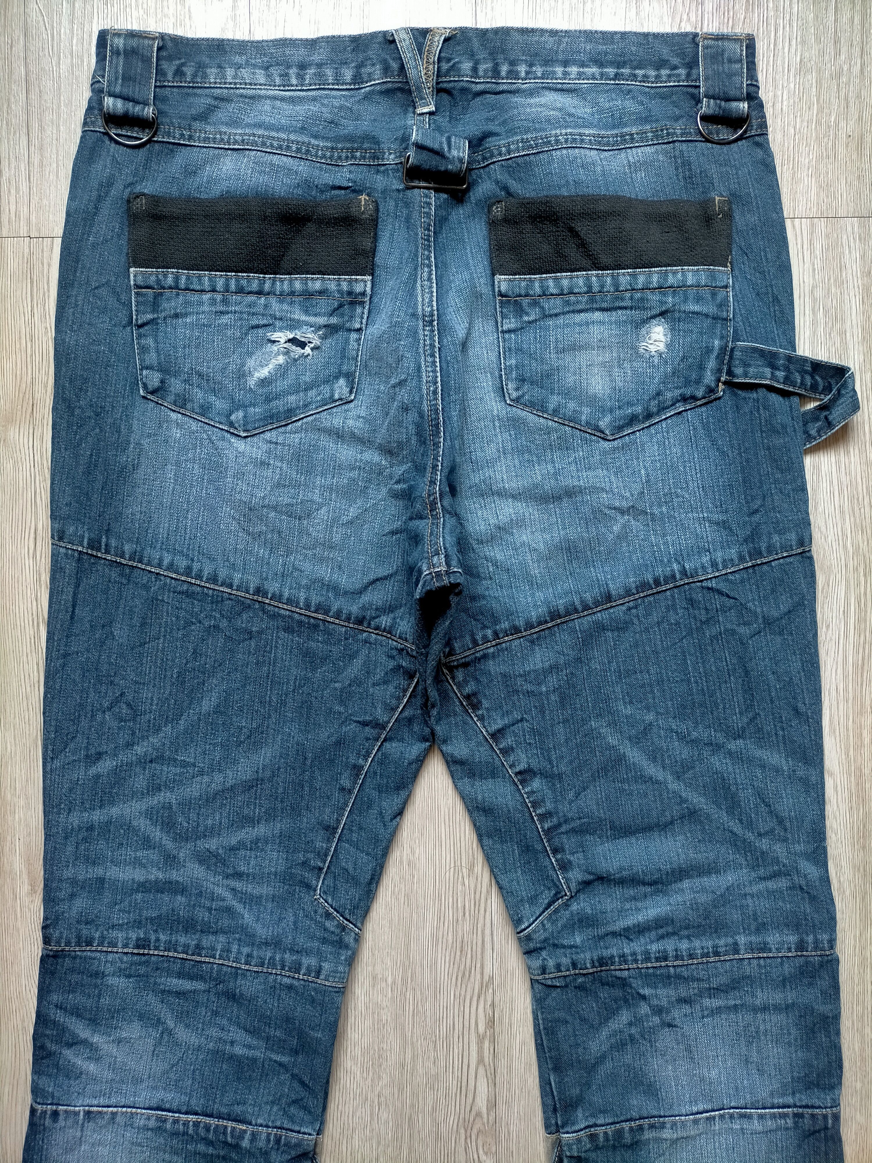 PPFM PPFM Bondage Tactical Bush Punk style Denim Size US 34 / EU 50 - 10 Thumbnail