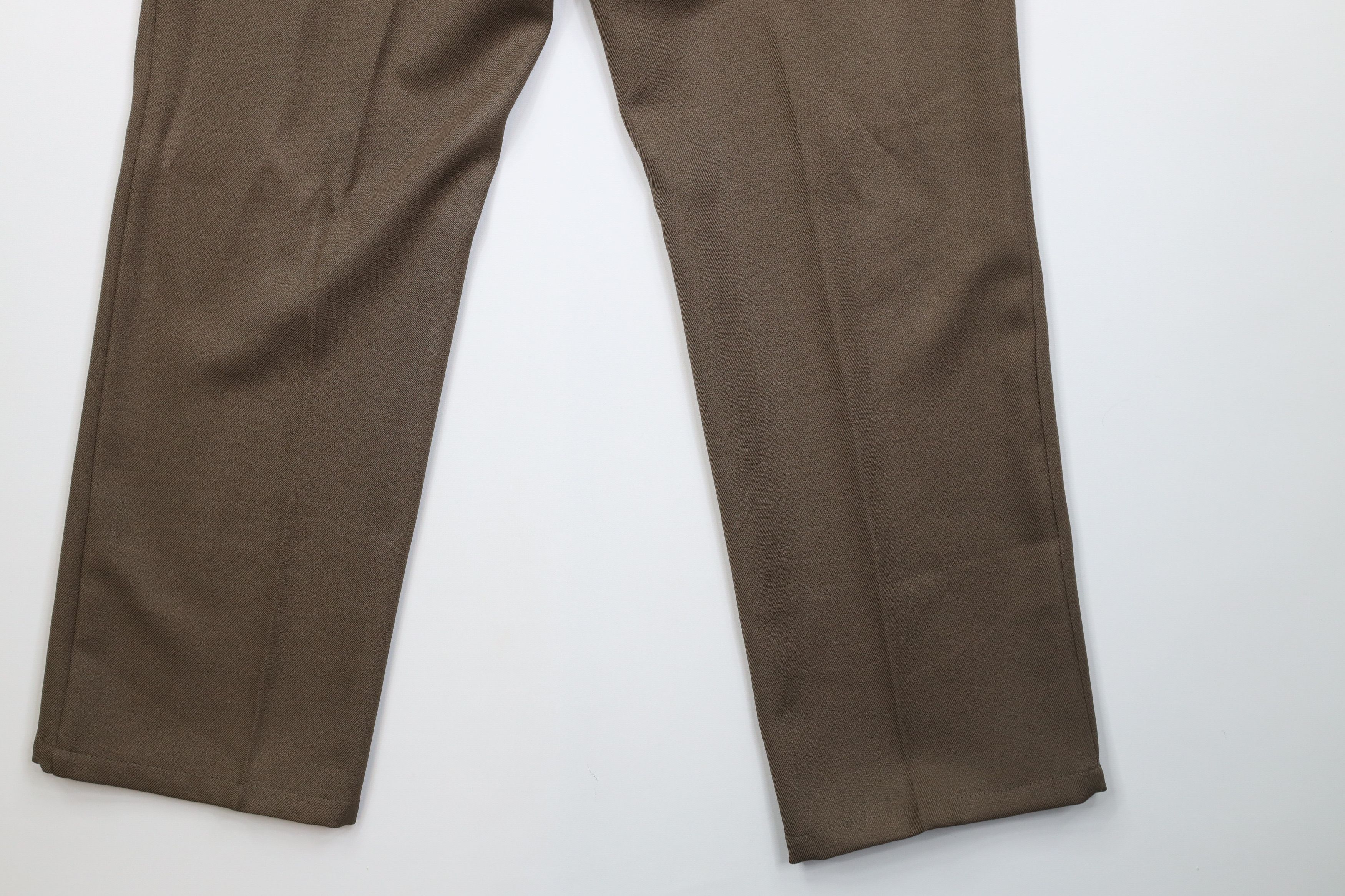 Vintage Vintage 90s Streetwear Flared Wide Leg Chino Pants Brown Size US 32 / EU 48 - 13 Thumbnail