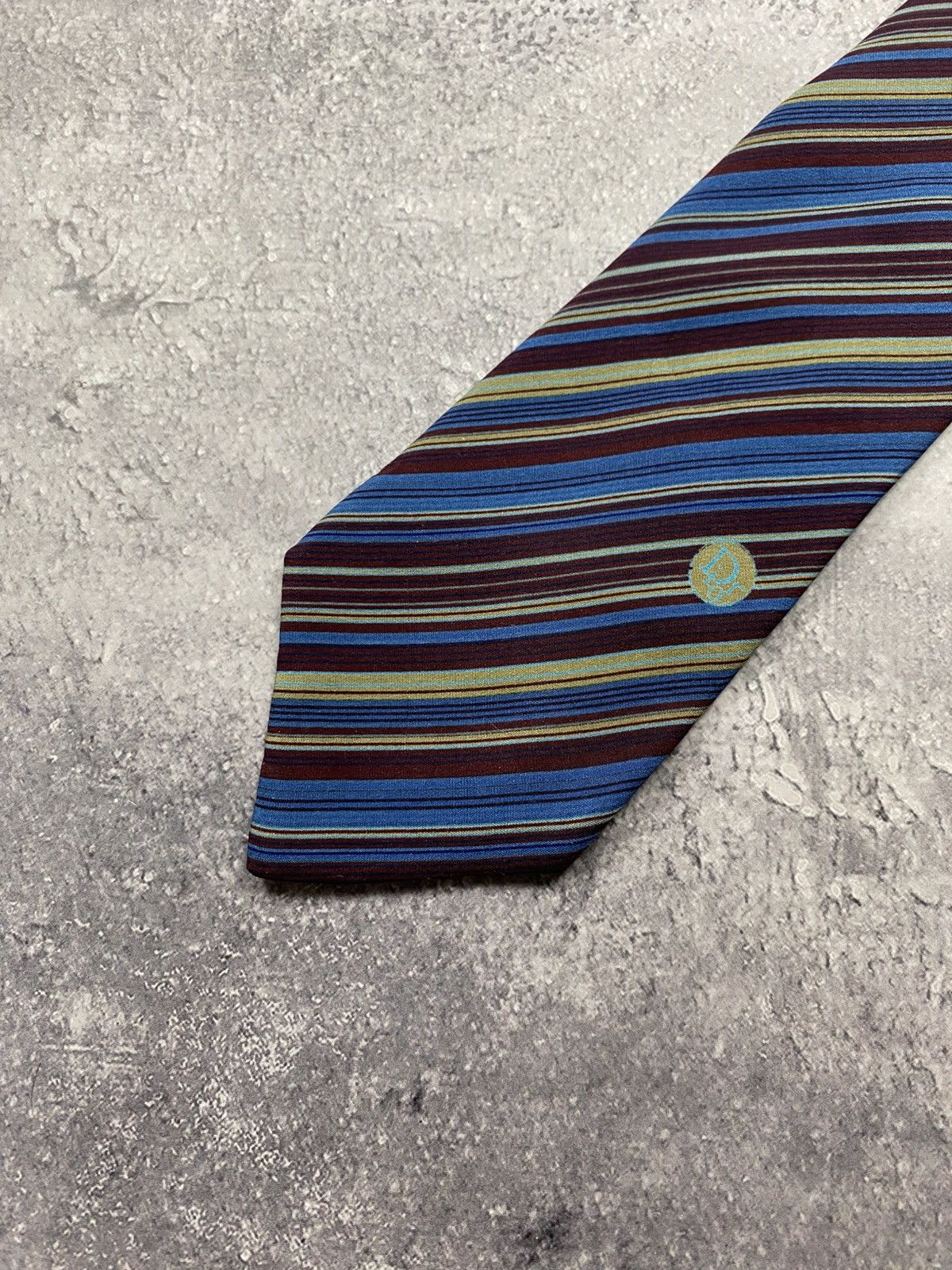 Christian Dior Monsieur CD Christian Dior Monsieur Silk Tie Vintage France ties rare Size ONE SIZE - 11 Thumbnail
