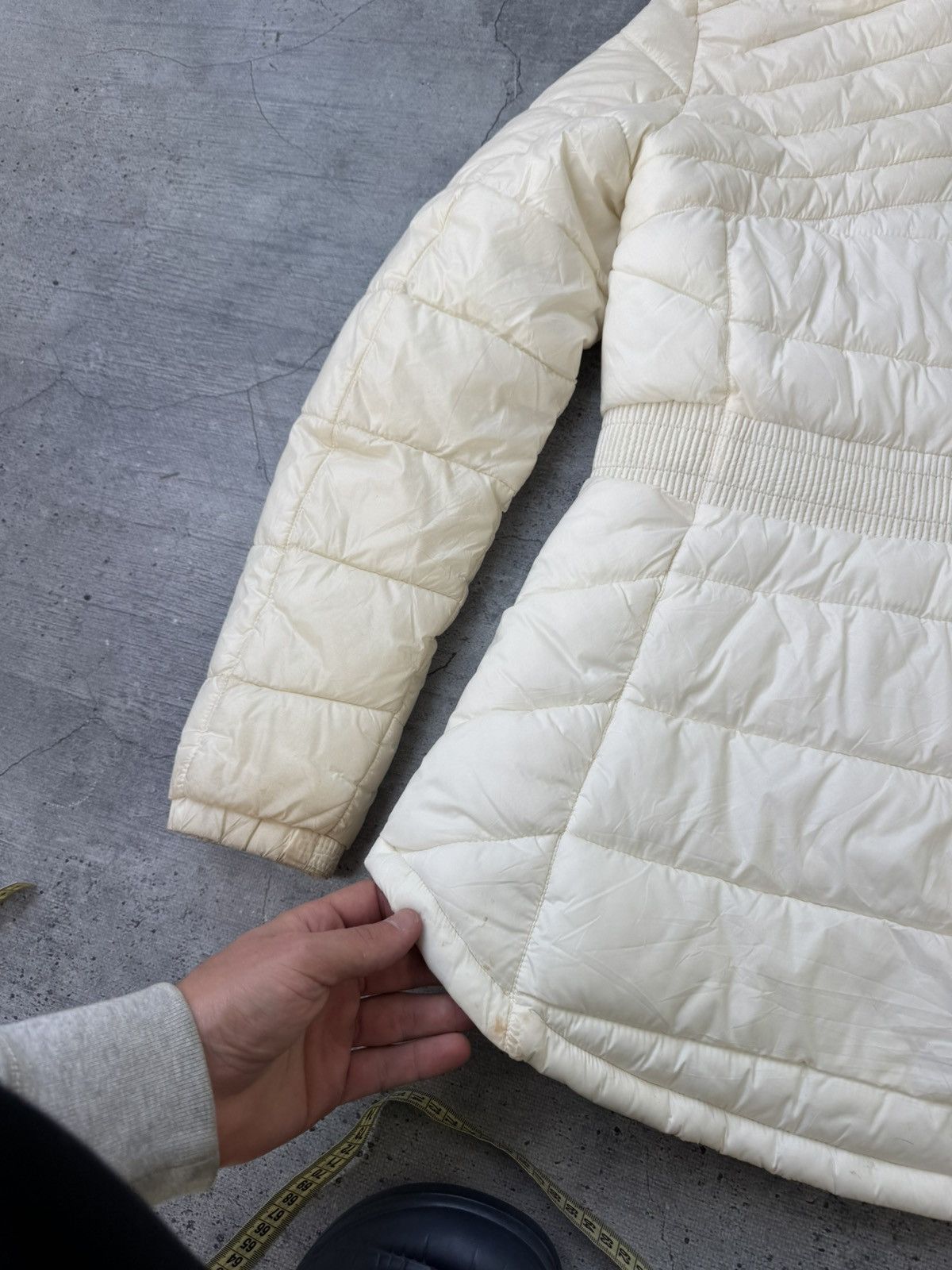 Barbour Vintage Barbour Fur Faux Down Jacket IfSixWasNine Y2K Size S / US 4 / IT 40 - 19 Thumbnail