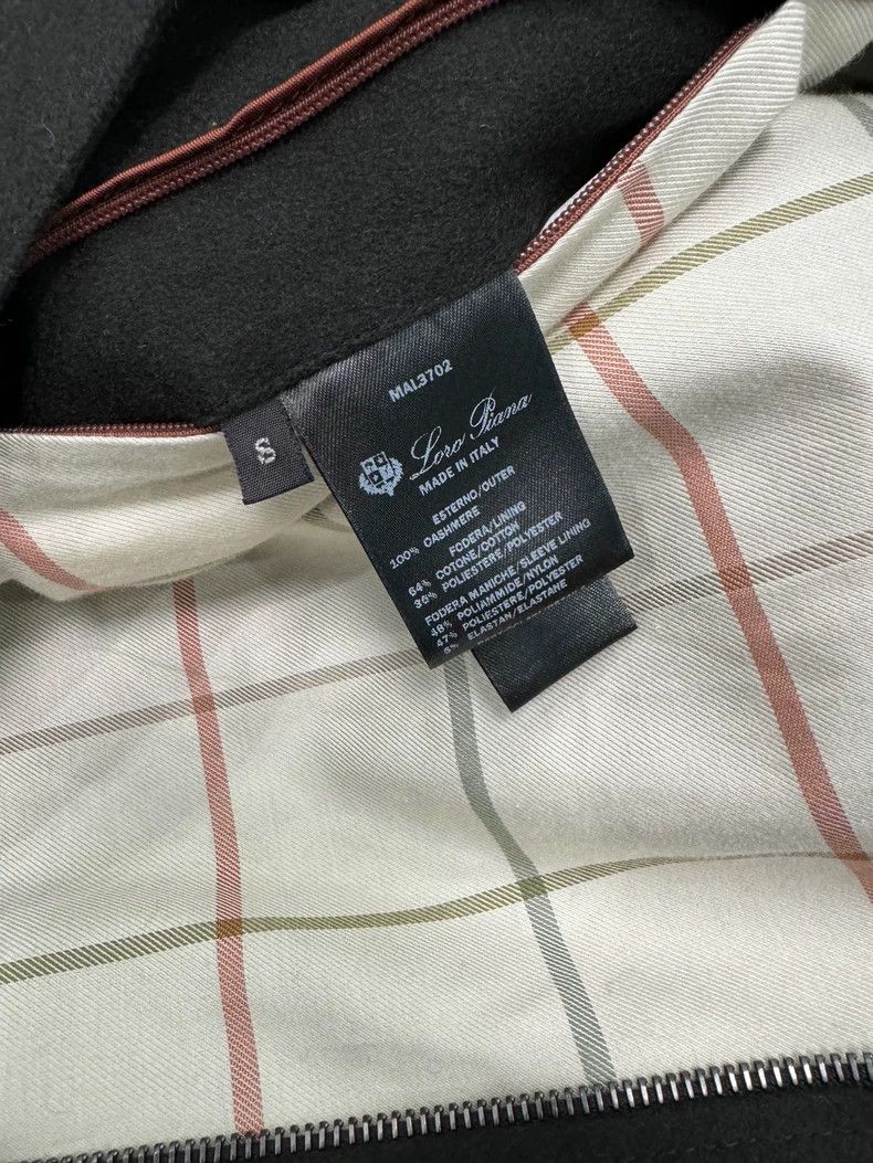 Loro Piana LORO PIANA Men's dark green 100% cashmere with Storm Syste Size US S / EU 44-46 / 1 - 5 Thumbnail