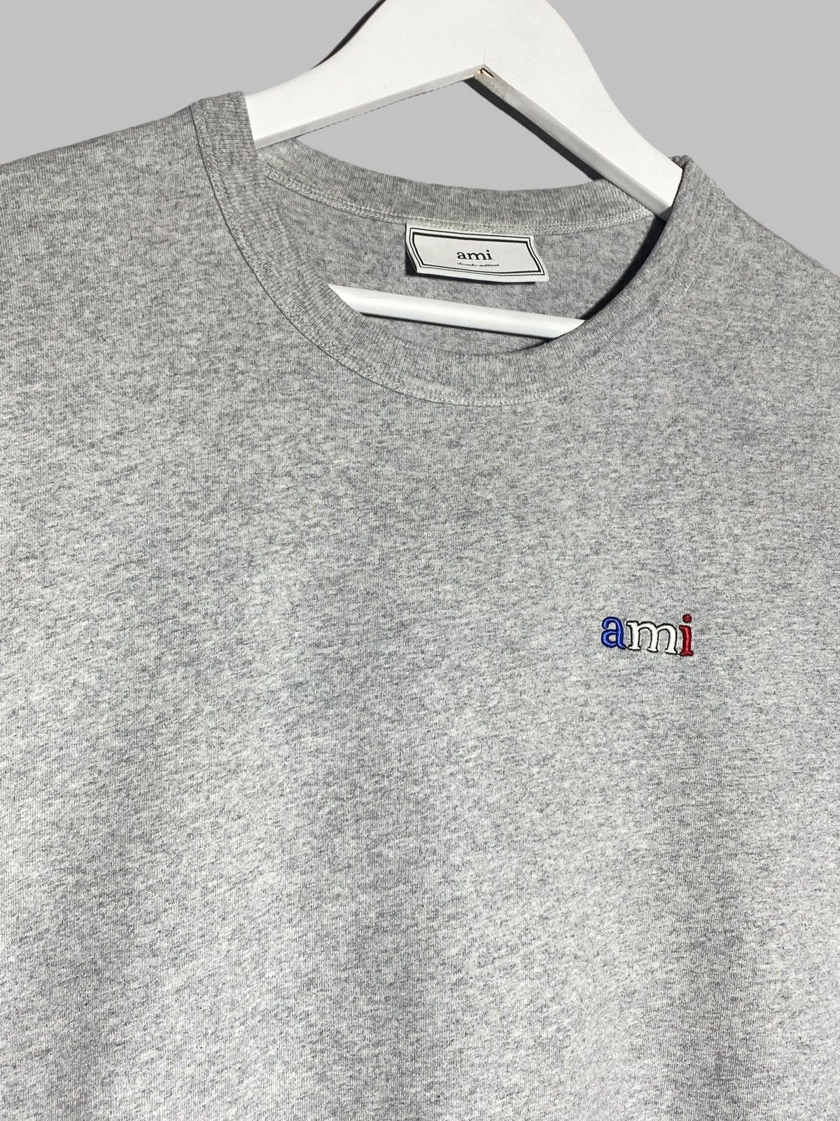 AMI AMI Alexandre Mattiussi Grey T-Shirt Size US M / EU 48-50 / 2 - 3 Thumbnail