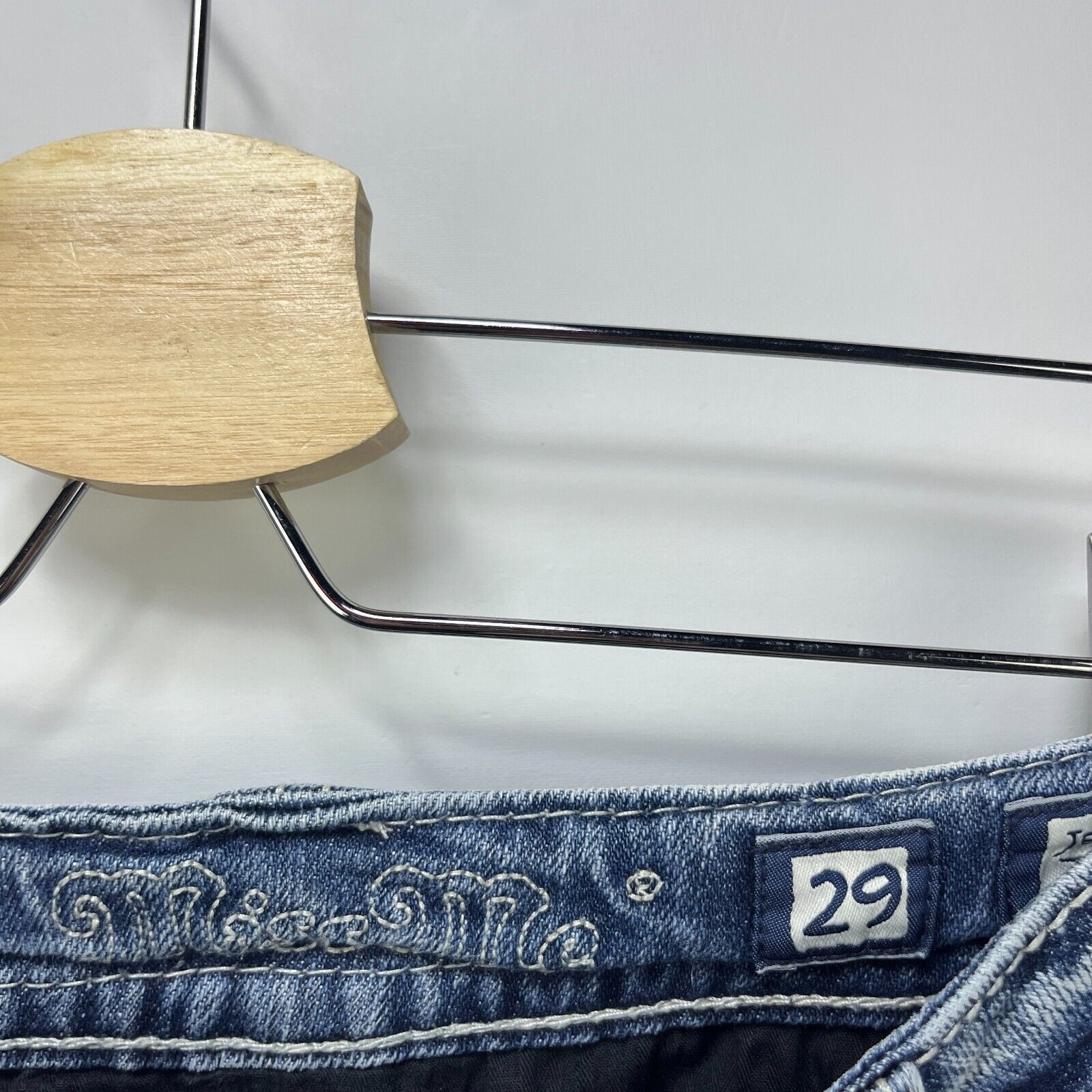 Miss Me × Vintage Vintage Y2K Miss Me Jeans Boot Flare Size 29 x 33 Cross Size 29" - 8 Thumbnail