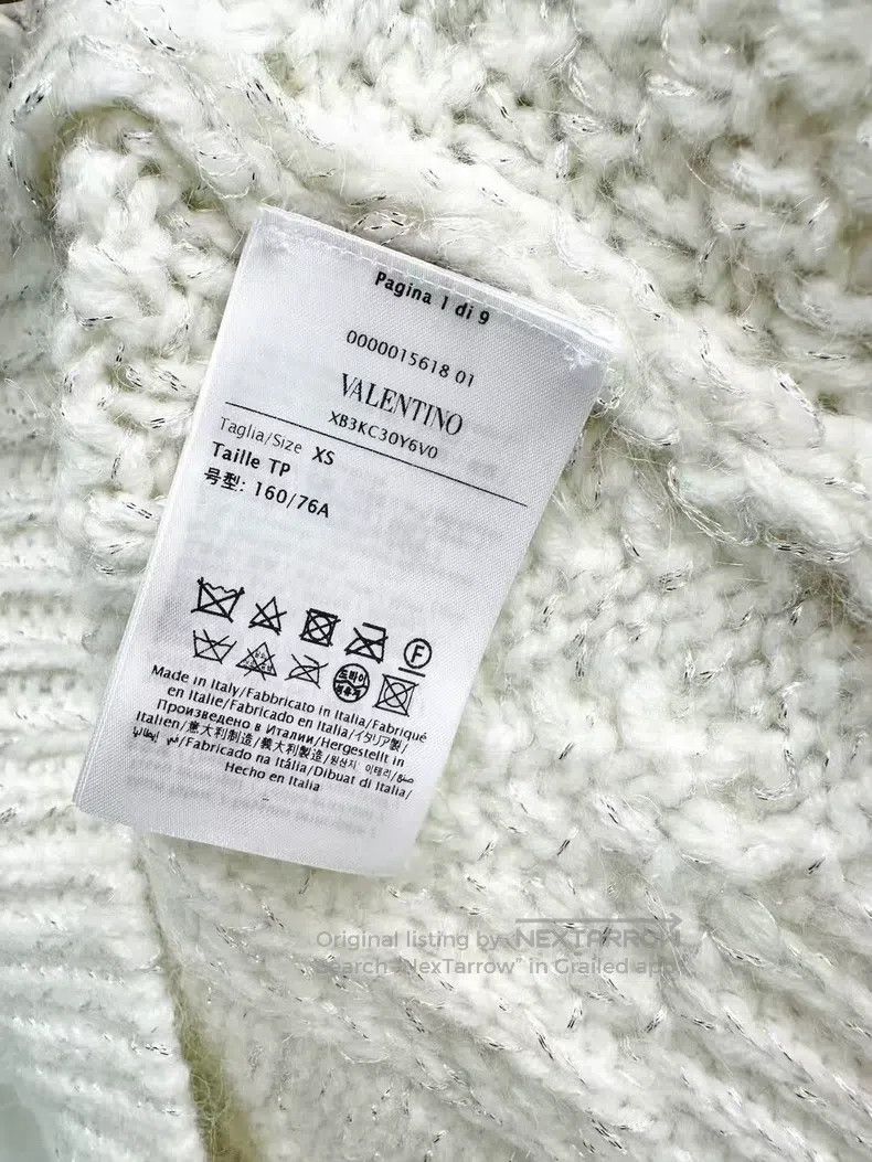 Valentino Valentino Sequin butterfly sweater Size XS / US 0-2 / IT 36-38 - 6 Thumbnail