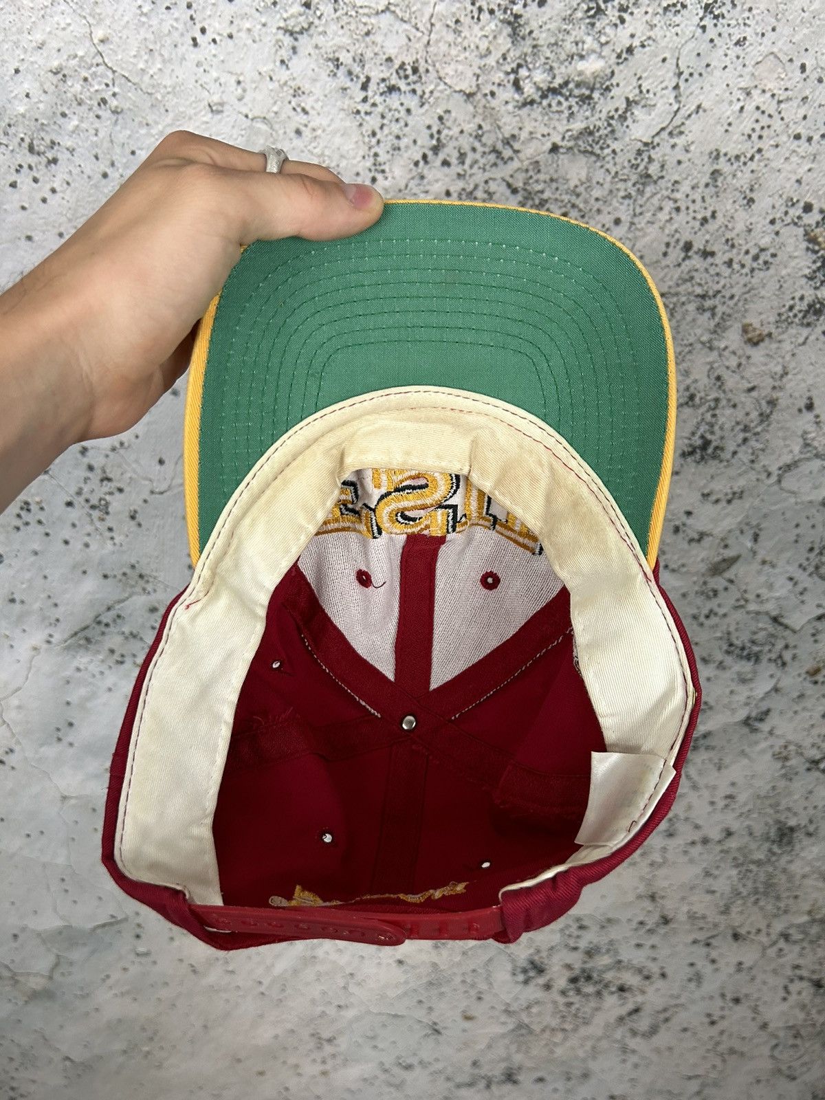 MLB Vintage FSU Florida State University Cap 90s USA Rare Size ONE SIZE - 5 Thumbnail