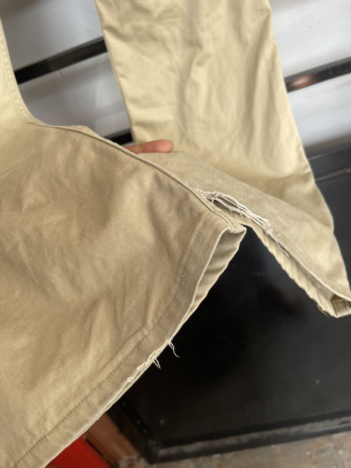 Japanese Brand Vintage Naked Sun Flare Chino Pants Size US 30 / EU 46 - 9 Thumbnail