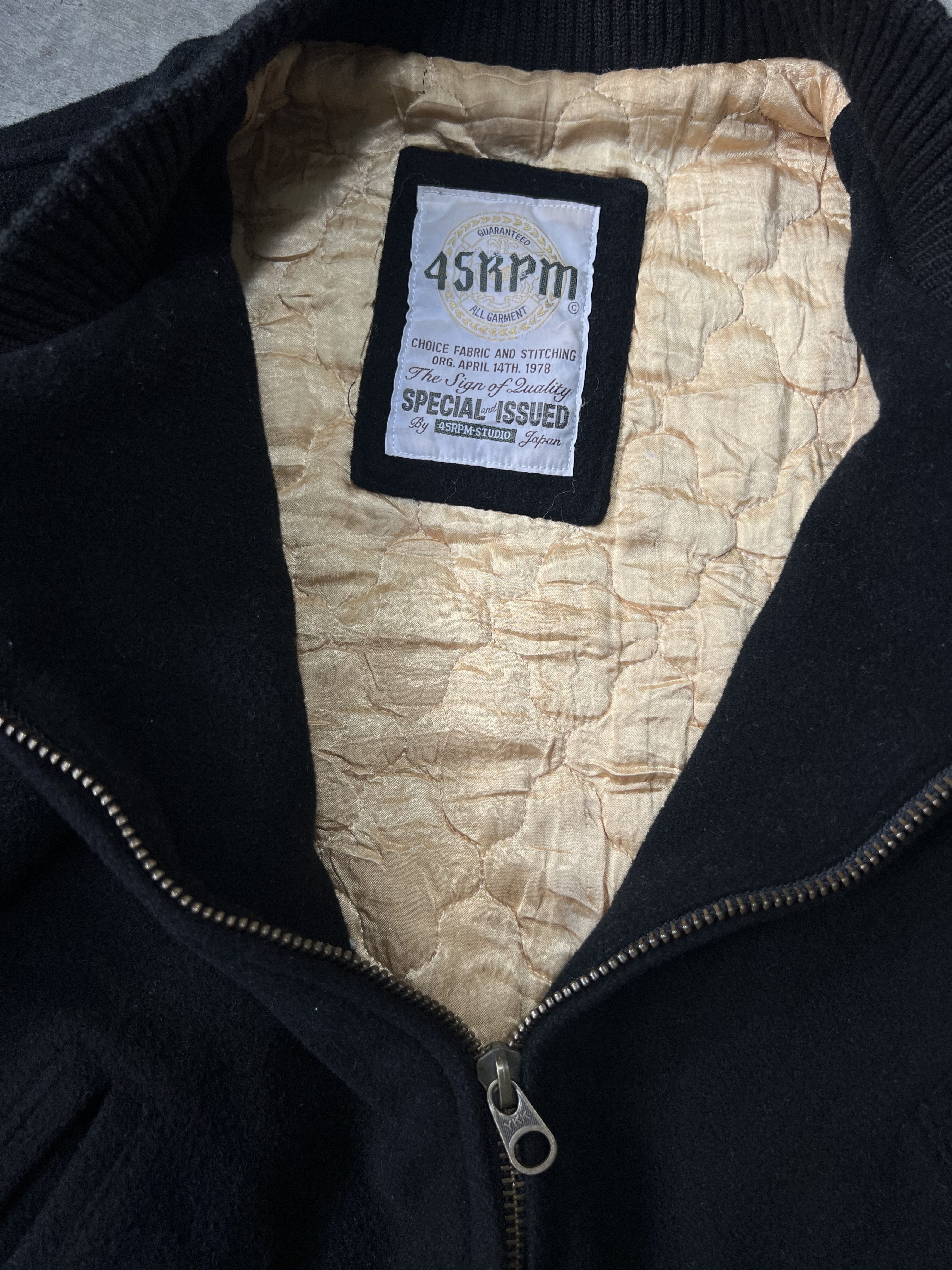 45rpm Varsity wool jacket 45RPM 1998 crew Size US M / EU 48-50 / 2 - 3 Thumbnail