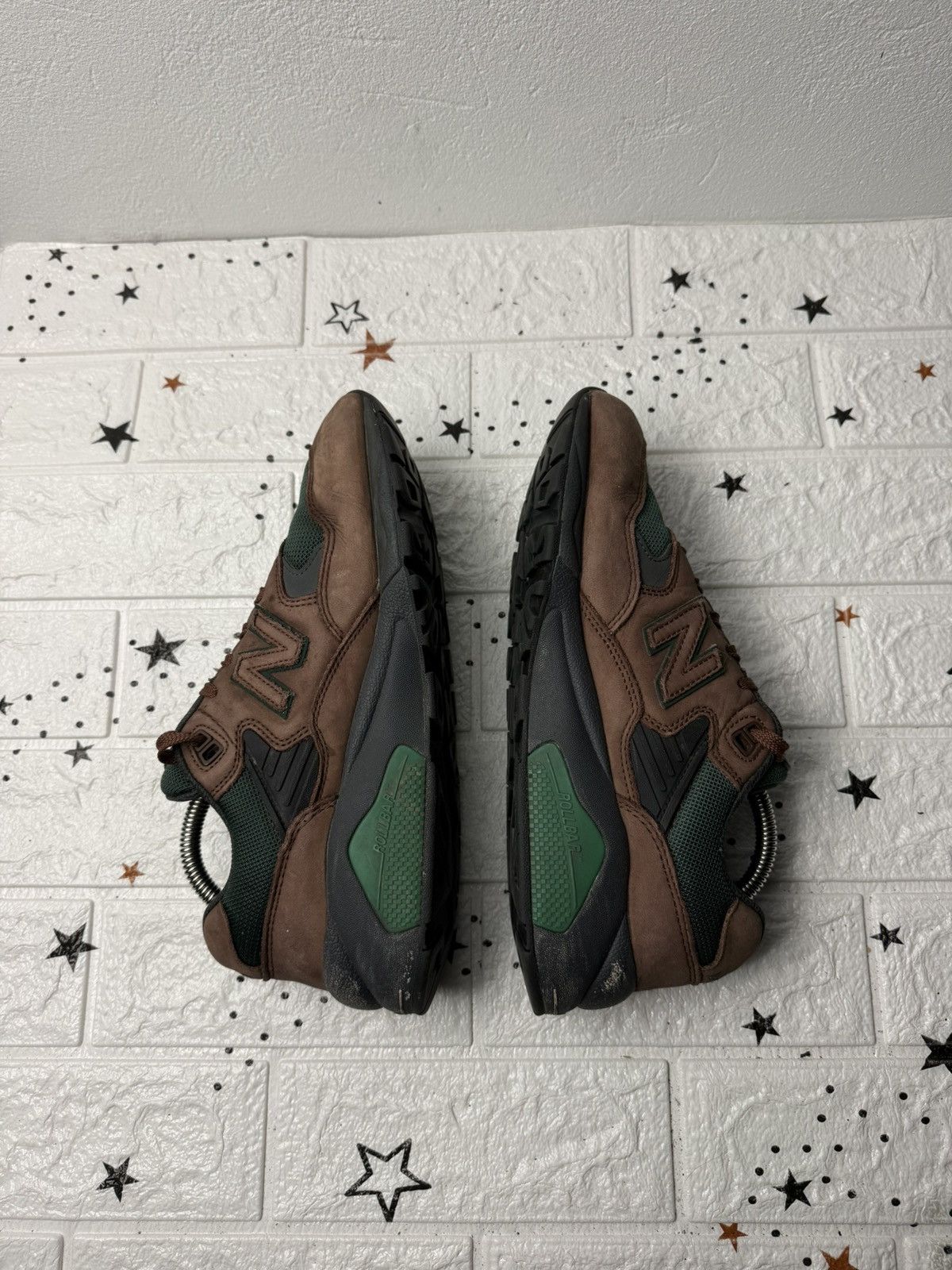 New Balance New Balance 580 Brown Mt580Rtb US8.5 UK8 EUR42 Men Sneakers Size US 8.5 / EU 41-42 - 7 Thumbnail