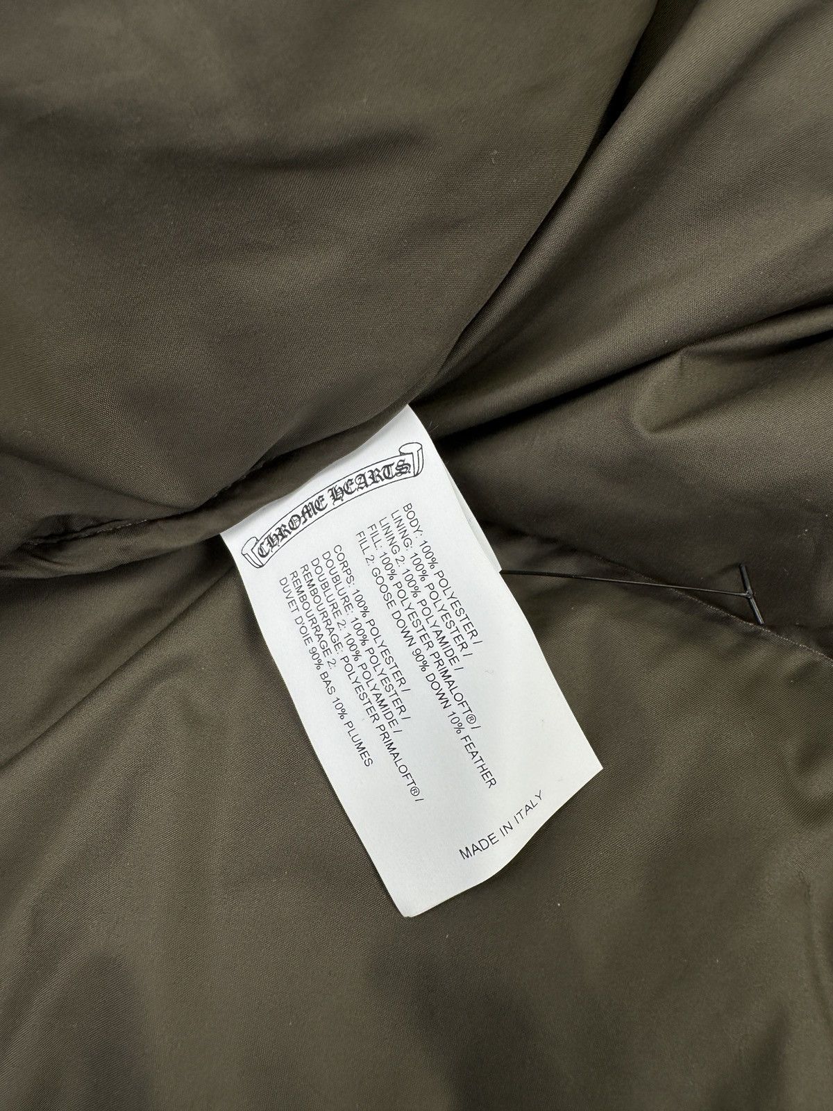 Chrome Hearts Chrome Hearts Puffer Jacket Green Size US XXL / EU 58 / 5 - 7 Thumbnail