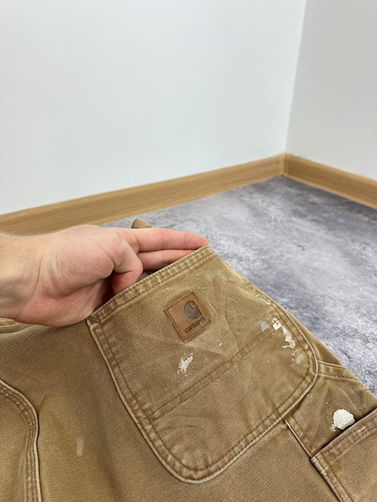 Carhartt Vintage Carhartt USA Distressed Utility Carpenter Work Pants Size US 40 / EU 56 - 9 Thumbnail