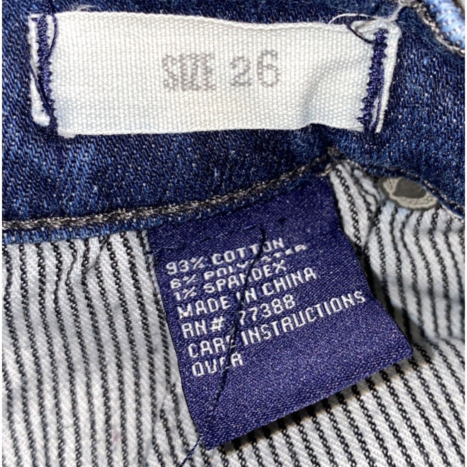 Madewell Madewell Jeans Womens Denim Zip Fly Casual Blue 26 X 28 Regular Inseam 31 in Size 26" / US 2 / IT 38 - 7 Thumbnail