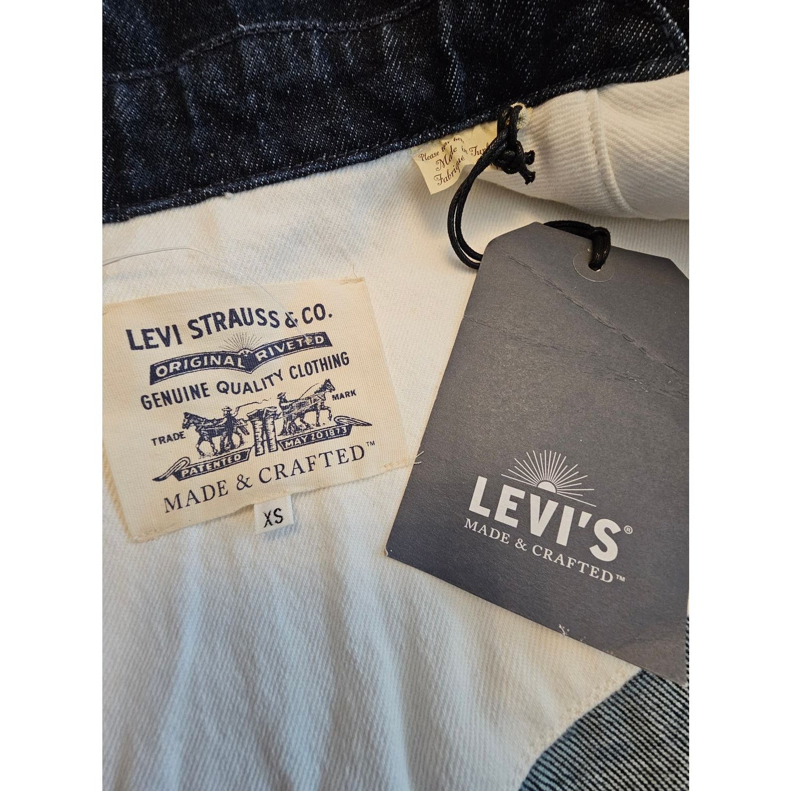 Levi's NWT Levi's Denim Empire Western Coat Long Jacket XS Size XS / US 0-2 / IT 36-38 - 15 Thumbnail