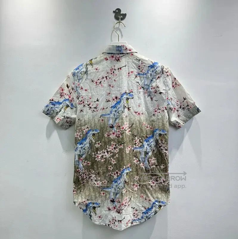 Dior Dior Men's Short Sleeve Shirt with Floral Print . Size US S / EU 44-46 / 1 - 2 Thumbnail
