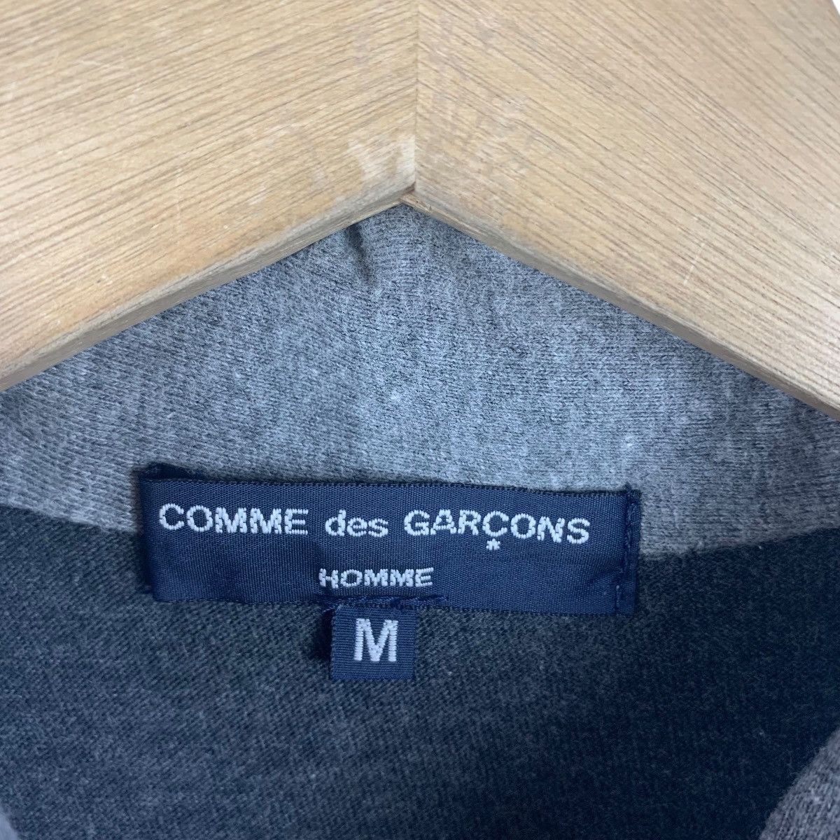 Comme des Garcons × Comme des Garcons Homme COMME des GARCONS Homme halfzipper AD 2004 polo tee Size US M / EU 48-50 / 2 - 3 Thumbnail