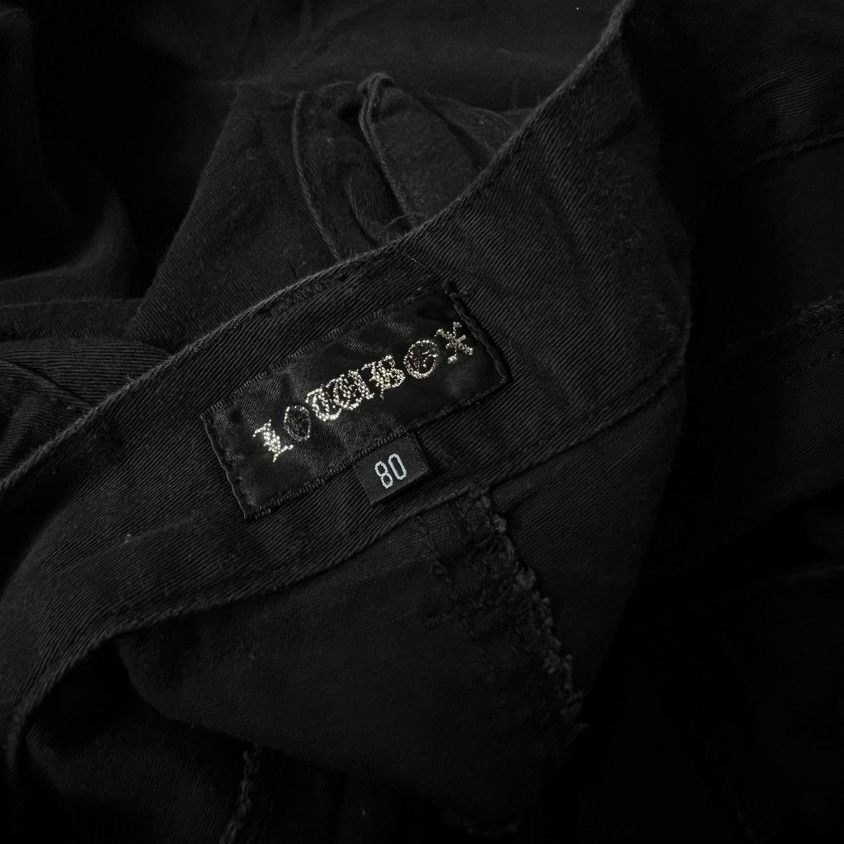 LOWBOX 2000s Lowbox Tactical Pocket Flared Pants Size US 30 / EU 46 - 6 Thumbnail