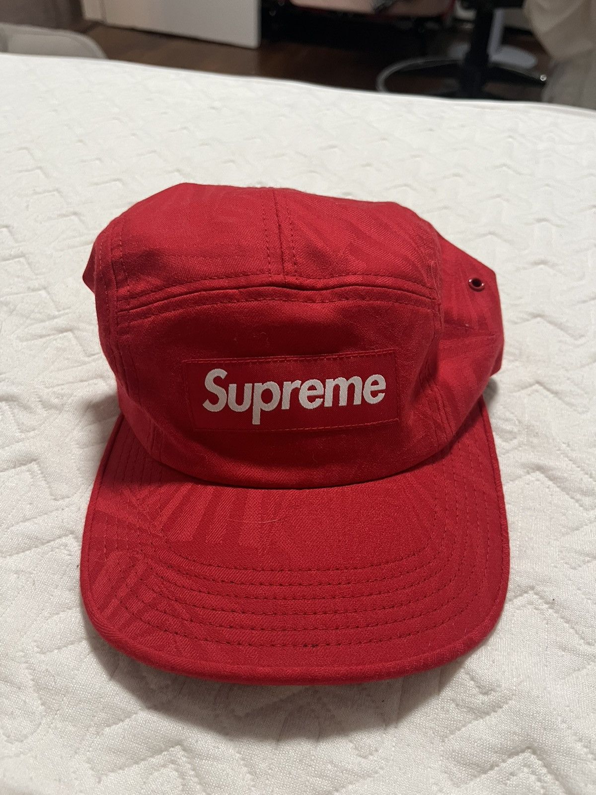 Supreme 2015 Supreme Box Logo Camp Cap Size ONE SIZE - 1 Thumbnail