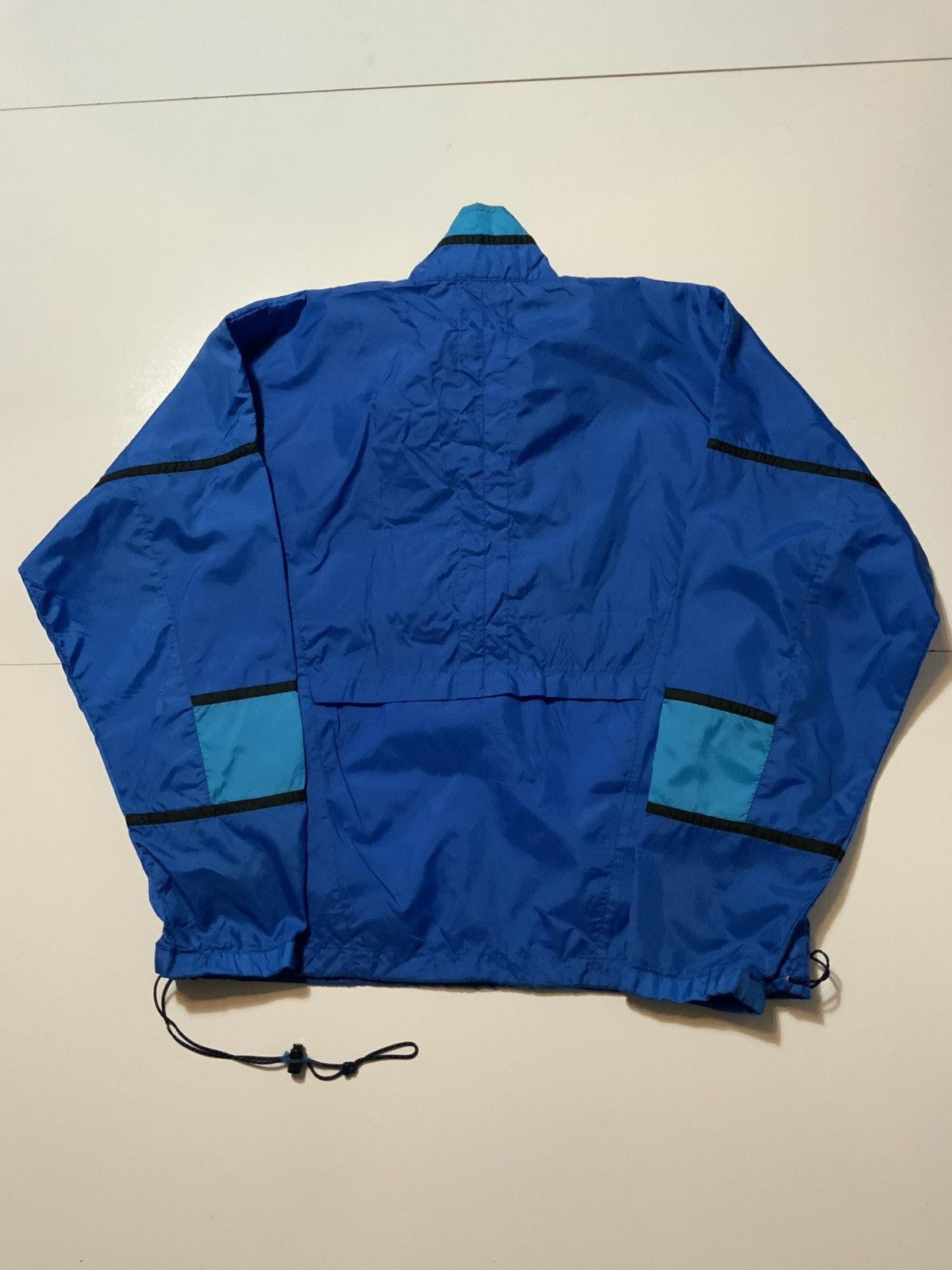 Nike × Vintage VTG 90s Nike Gray Tag Windbreaker 1/4 Zip Pullover Jacket Size US M / EU 48-50 / 2 - 2 Thumbnail
