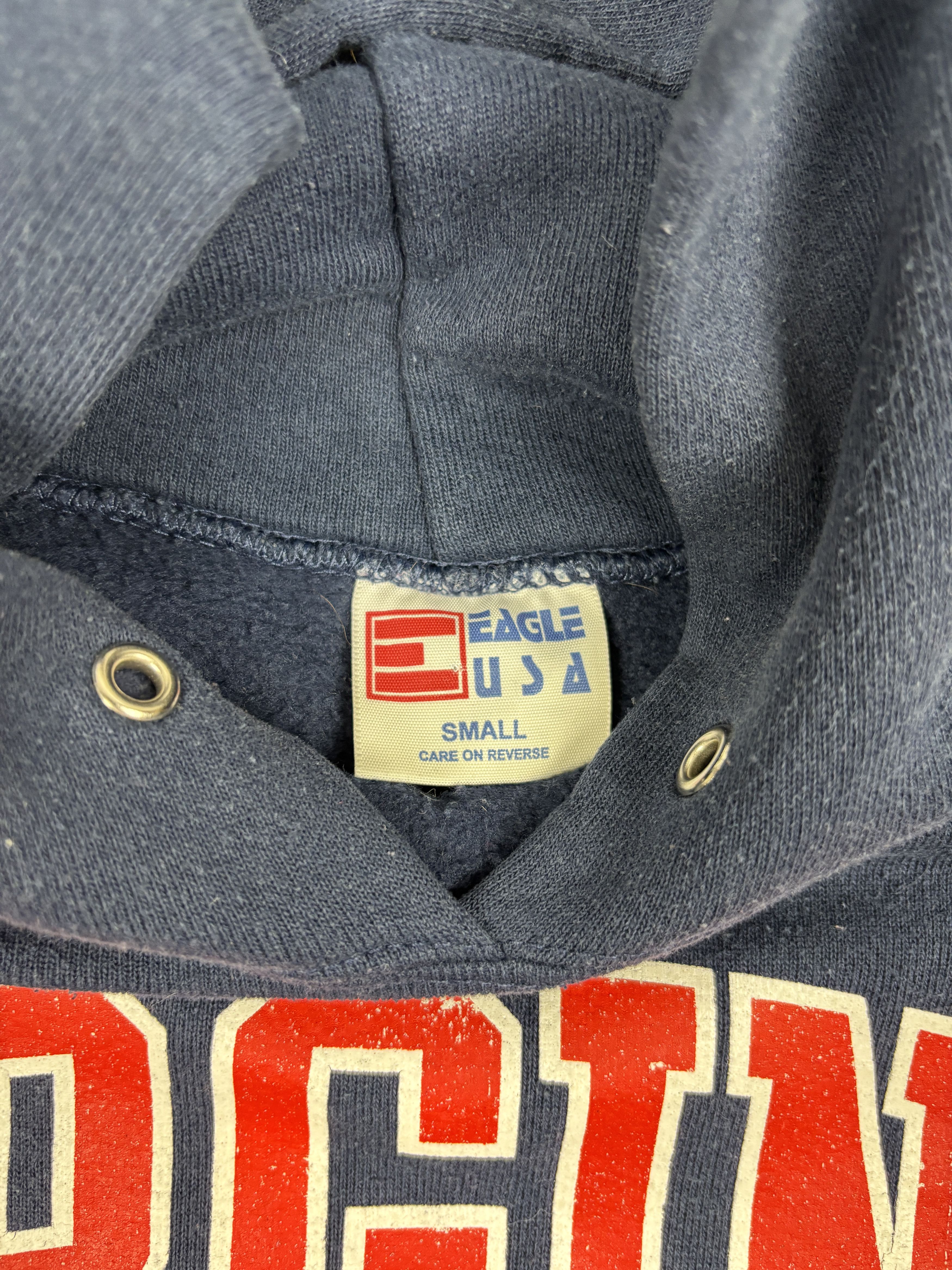 Vintage Vintage 90s Navy Virginia Hoodie Size US S / EU 44-46 / 1 - 3 Thumbnail