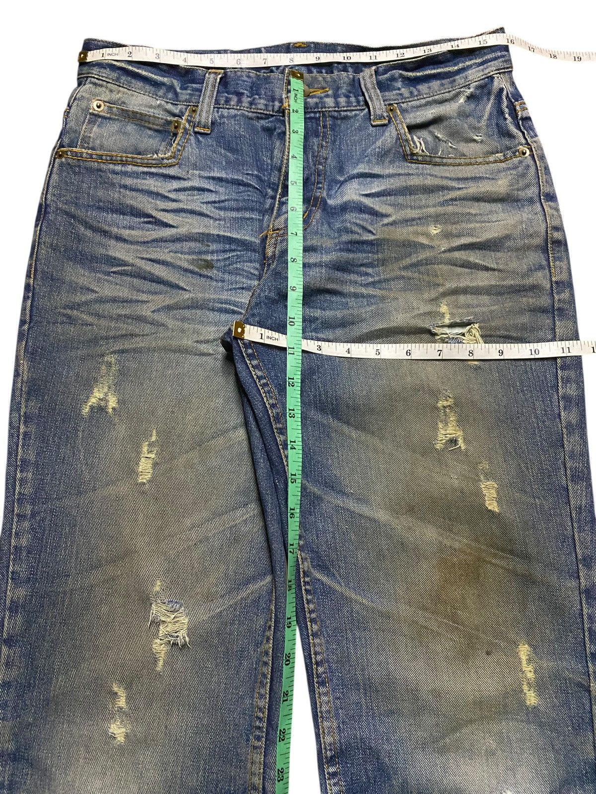 Seditionaries Arcade Vtg Distressed Loose Denim Jeans Authentic 90s Style Size US 32 / EU 48 - 11 Thumbnail