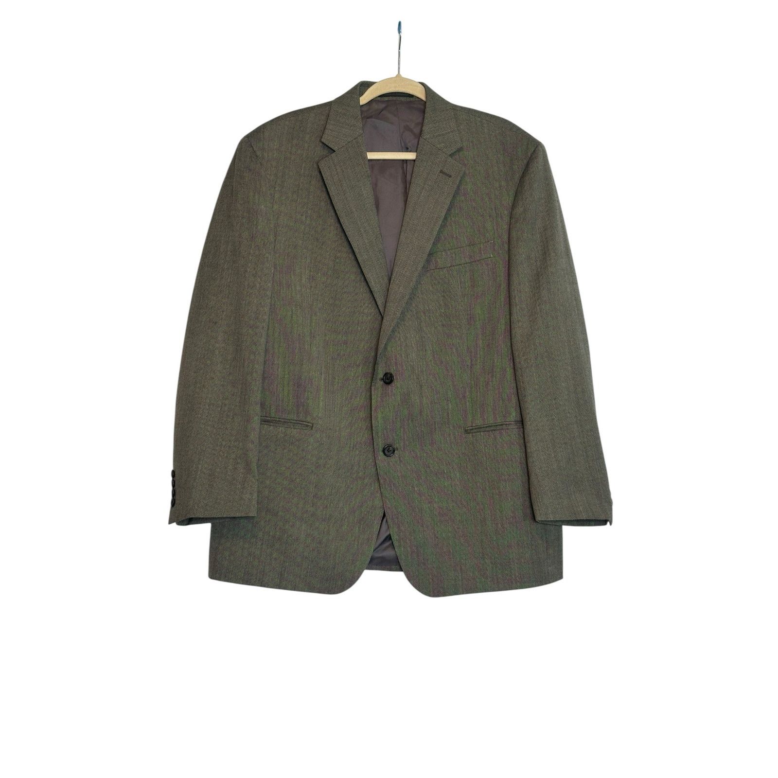 Ralph Lauren Lauren Ralph Lauren Brown Wool Suit Jacket Blazer size 44 Size 44R - 7 Thumbnail