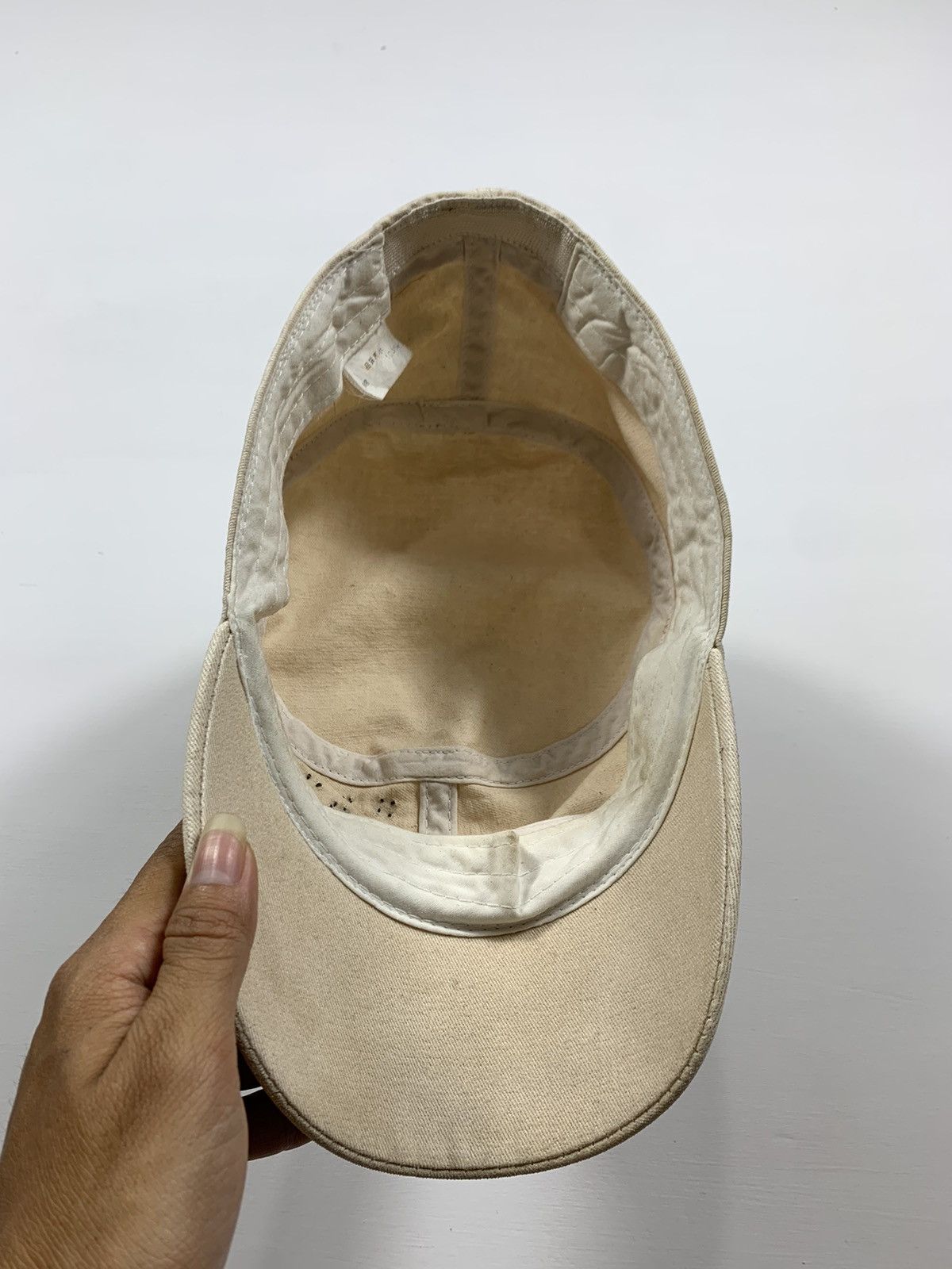 Japanese Brand JAPANESE FADED STUDDED DISTRESSED CAP Size ONE SIZE - 5 Thumbnail