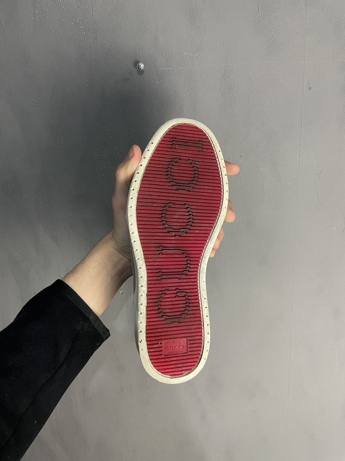 Gucci Gucci Gray High Top Sneakers Size US 8 / EU 41 - 8 Thumbnail