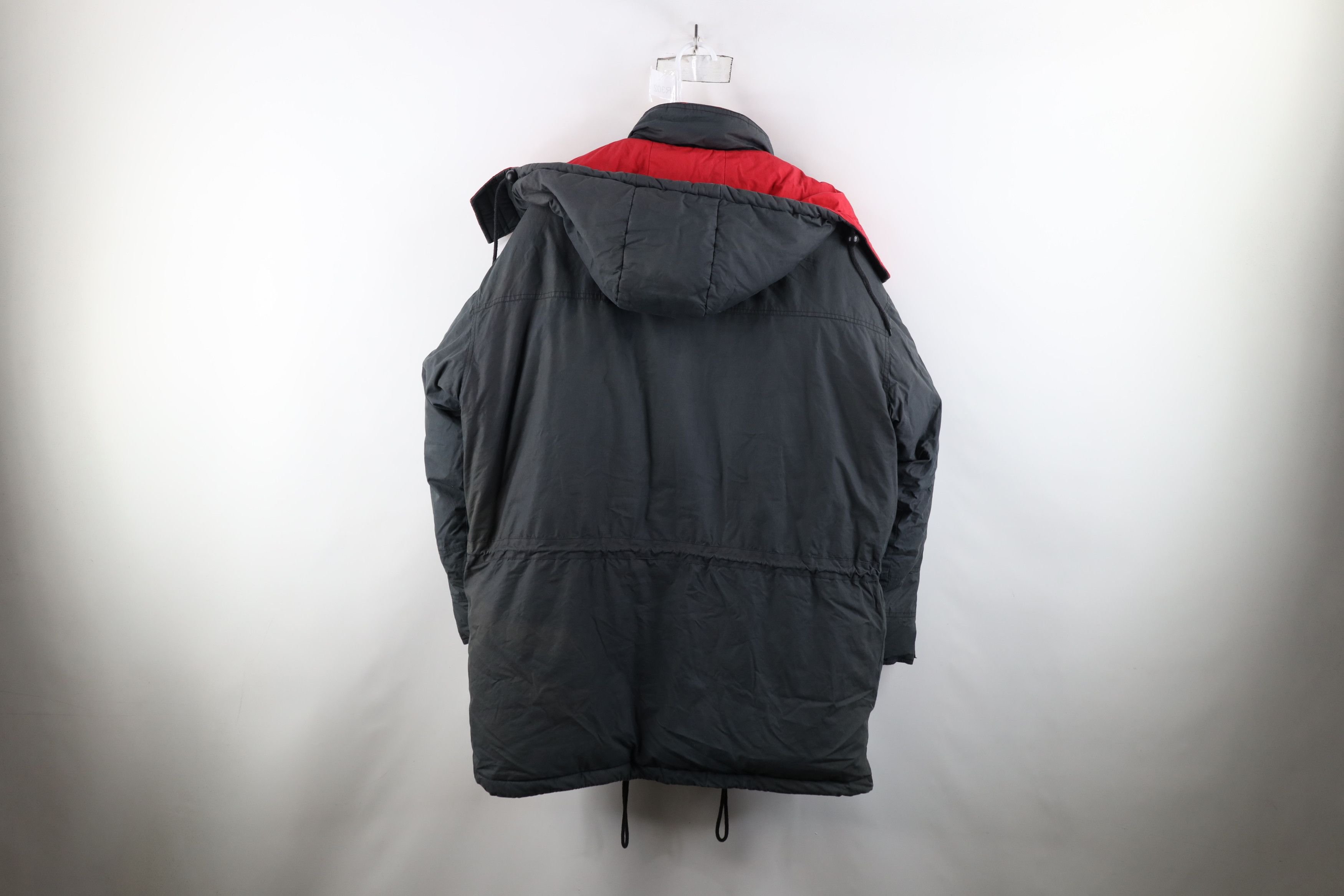 Vintage Vintage 90s Streetwear Down Insulated Hooded Puffer Jacket Size US M / EU 48-50 / 2 - 13 Thumbnail