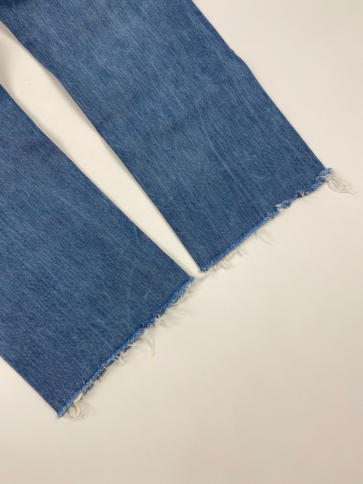 Nudie Jeans Nudie Jeans Big Bengt Used Seagreen Cropped Denim Pants Size US 30 / EU 46 - 13 Thumbnail