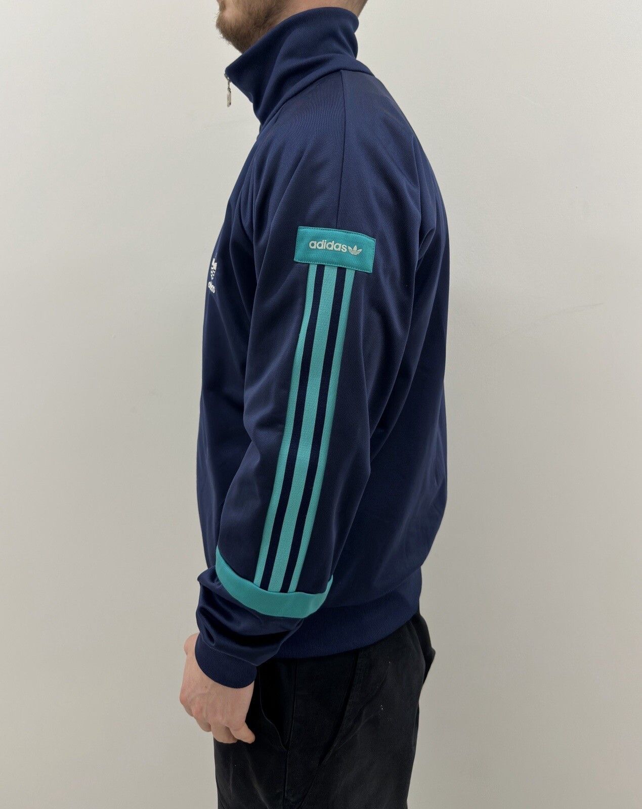 Adidas VINTAGE 1990s ADIDAS TRACK JACKET BLOKE MENS Size US M / EU 48-50 / 2 - 6 Thumbnail